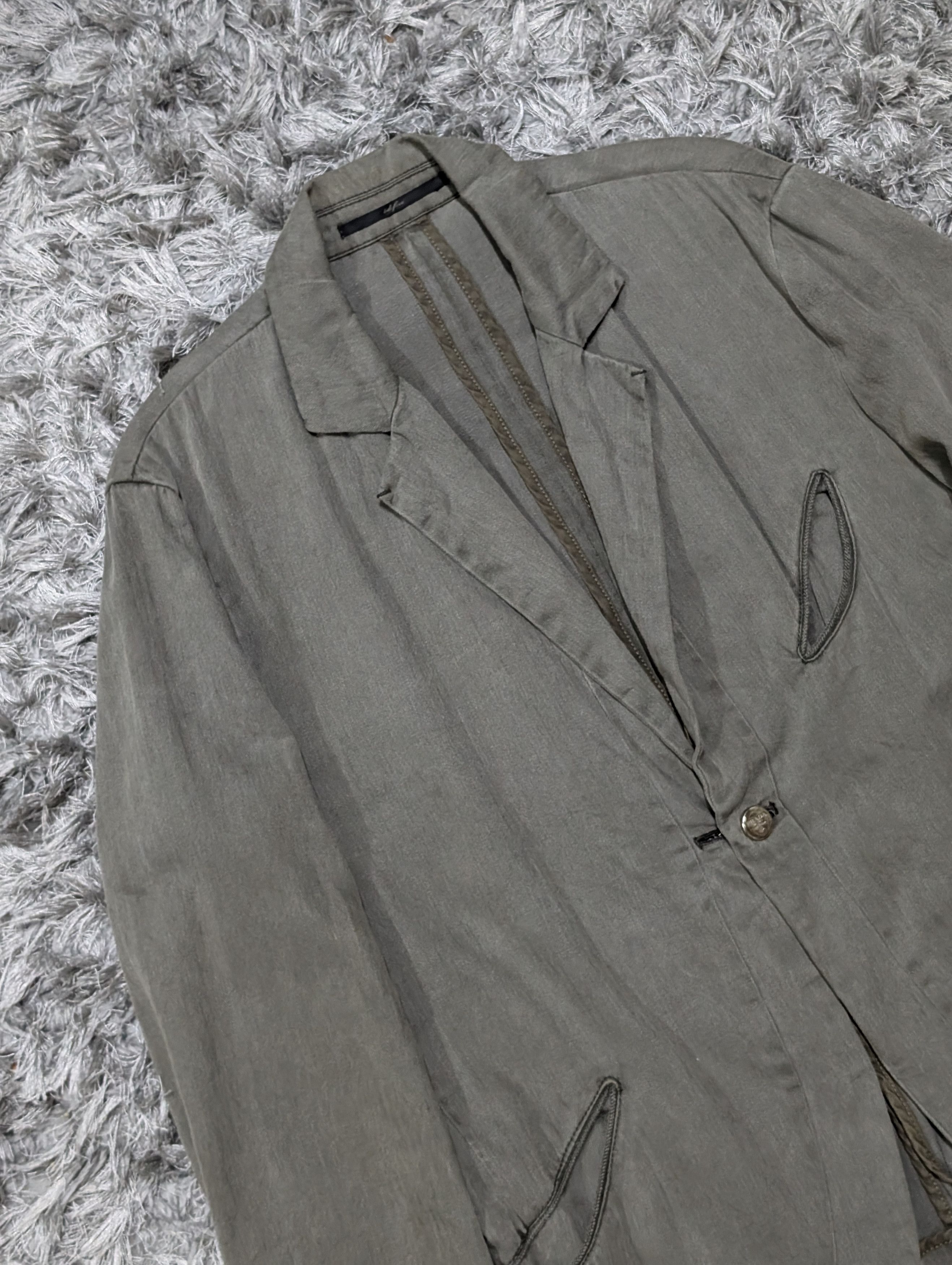 Edifice Japan Classic Edifice Single Button Slit Jacket Fade Outdoor Coat Size US S / EU 44-46 / 1 - 4 Thumbnail