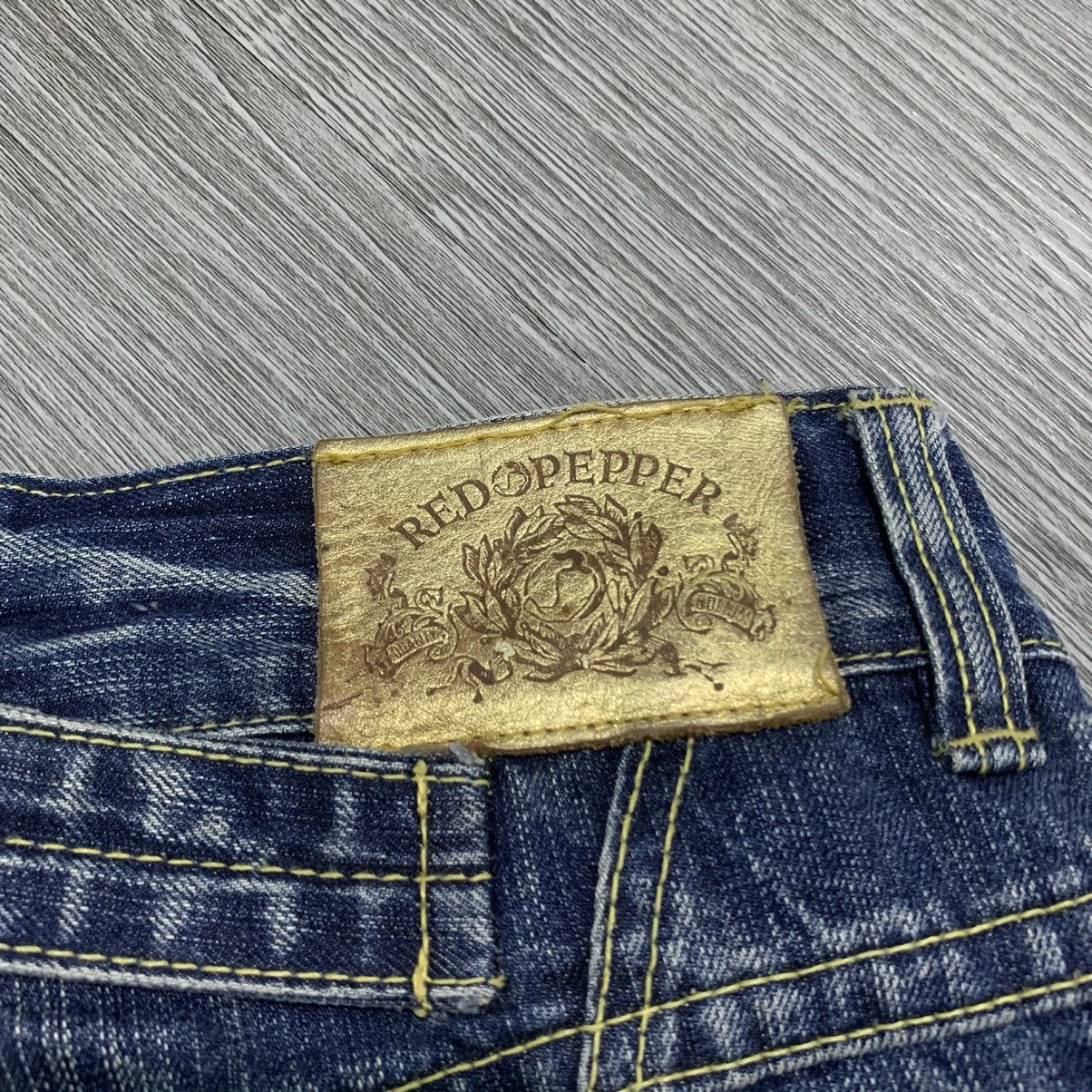 Japanese Brand Red Papper Snake Skin Jeans Size US 33 - 8 Thumbnail