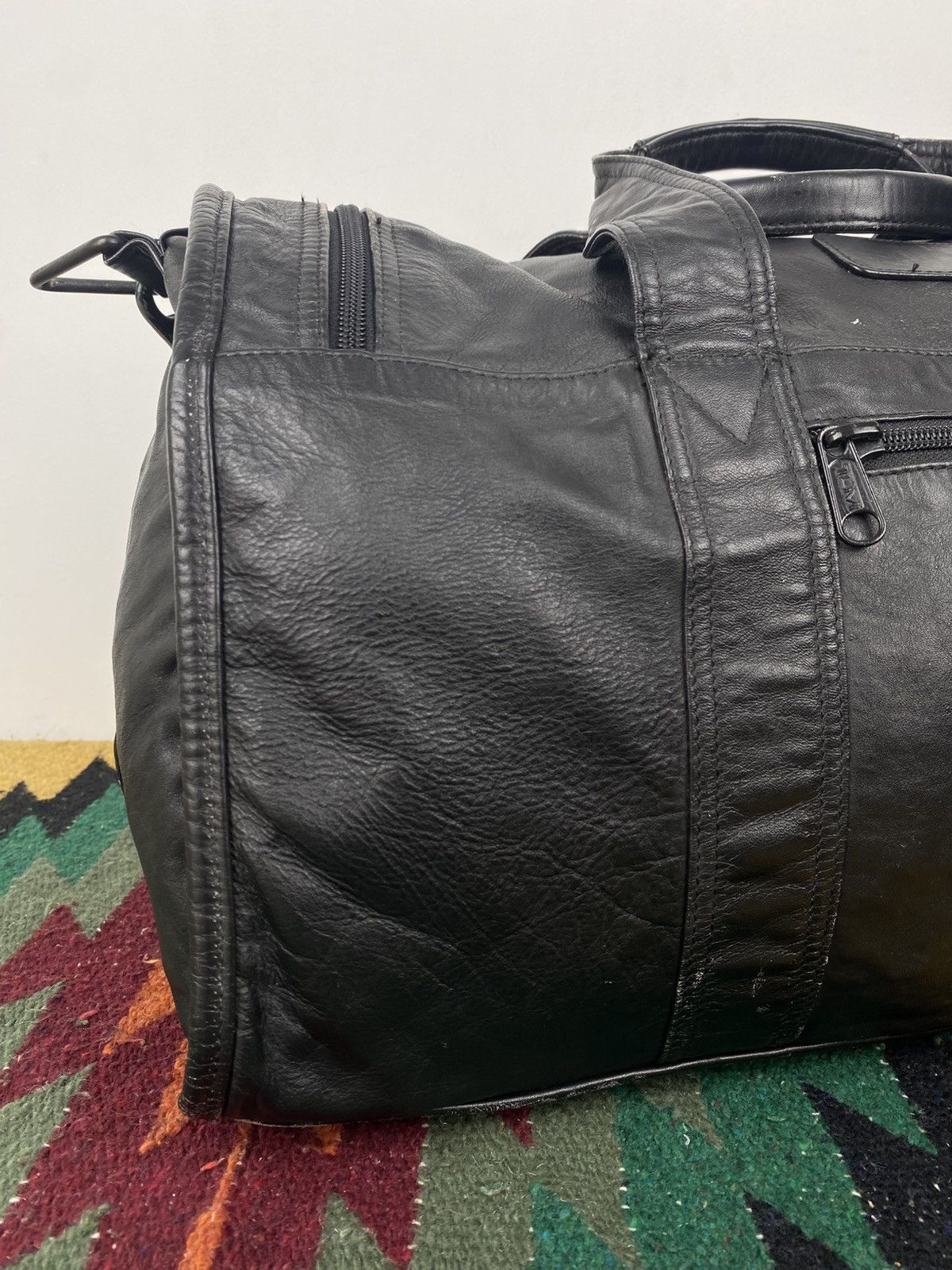 Tumi 2000’s Tumi Goat Patina Leather Duffle Bag Size ONE SIZE - 3 Thumbnail