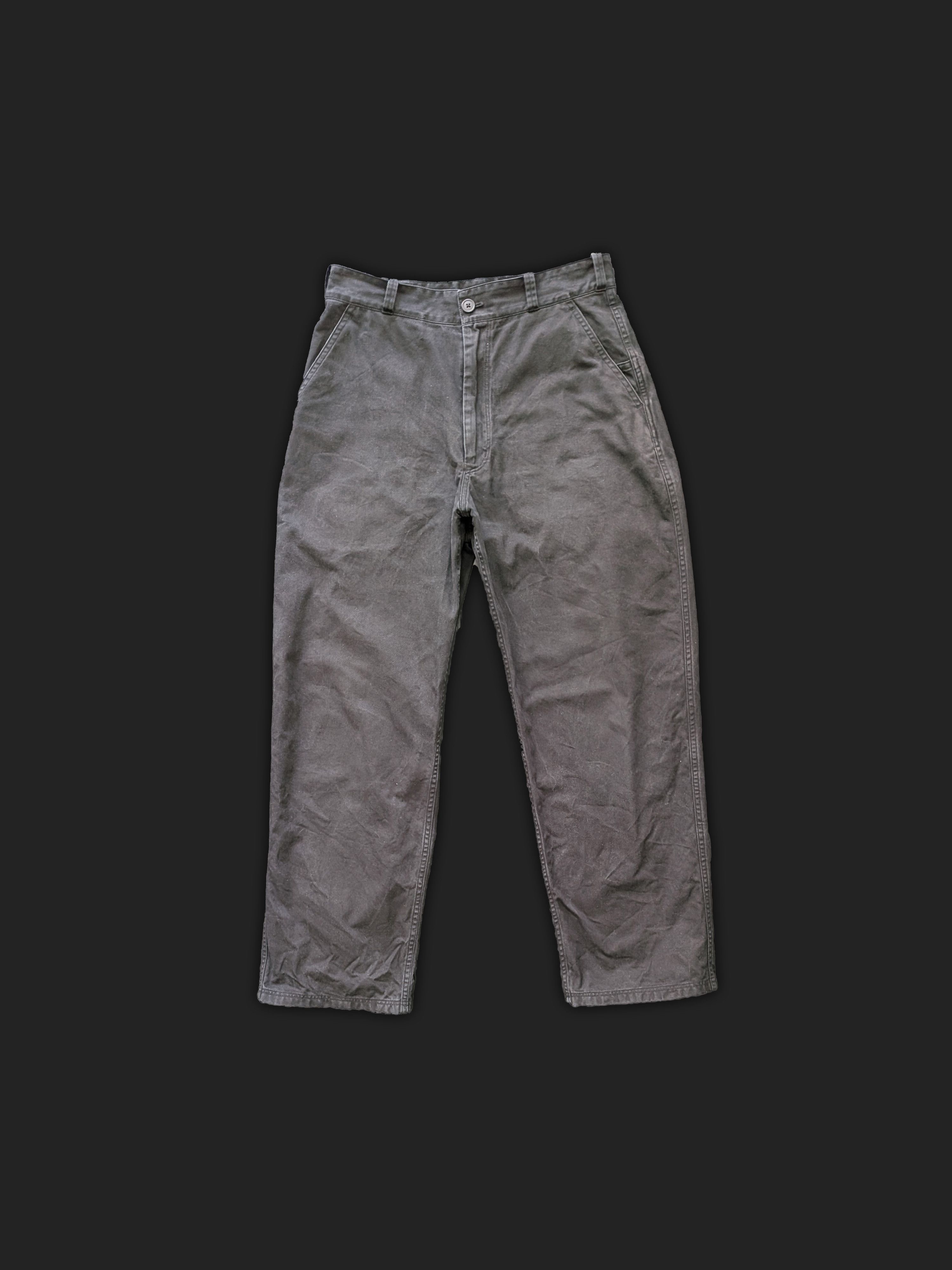 MAN-TLE R0J6 Jebok Pants - Black Work Size US 34 / EU 50 - 1 Thumbnail