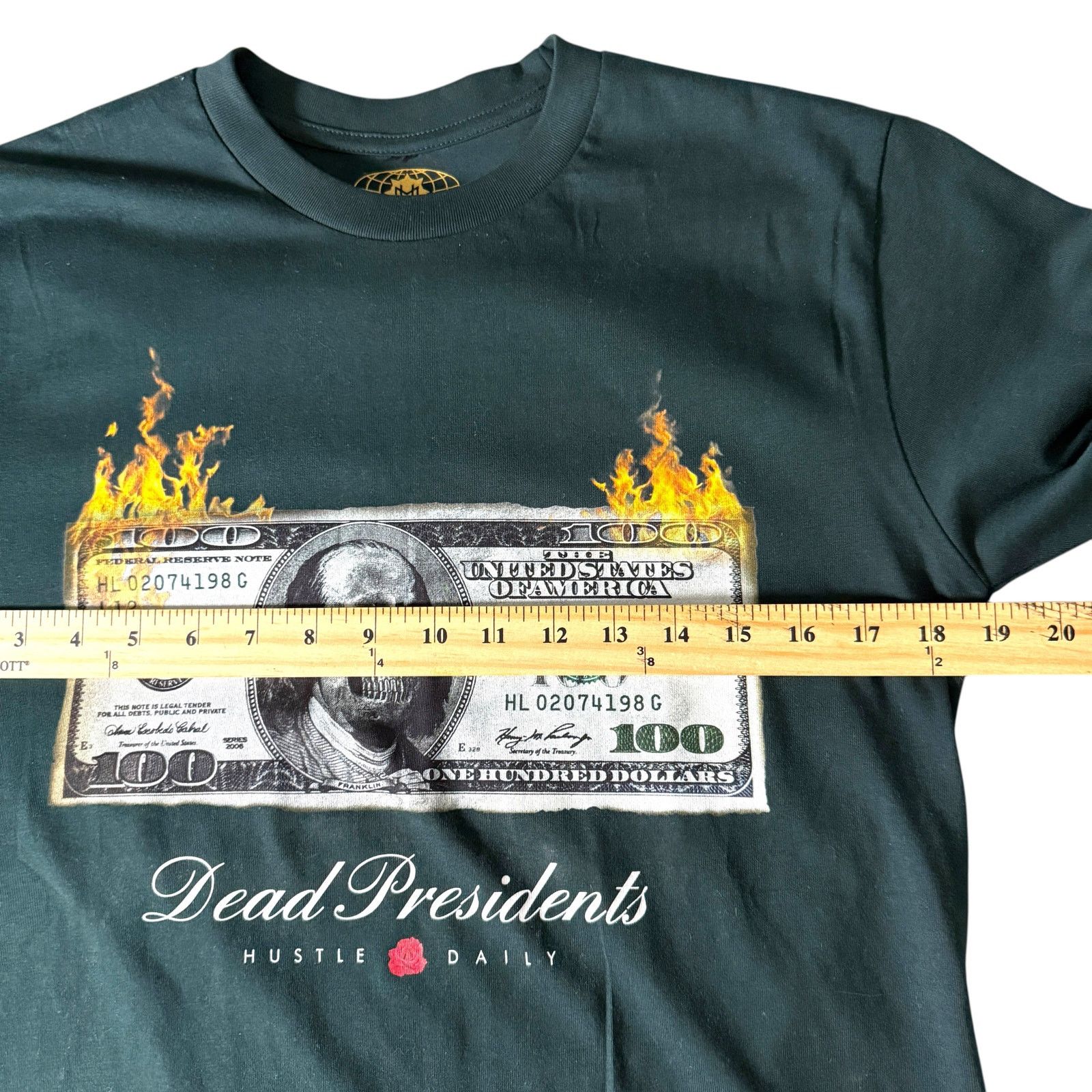 Other Hastamuerte Dead Presidents Money On Fire T-shirt Mens Small Size US S / EU 44-46 / 1 - 13 Thumbnail