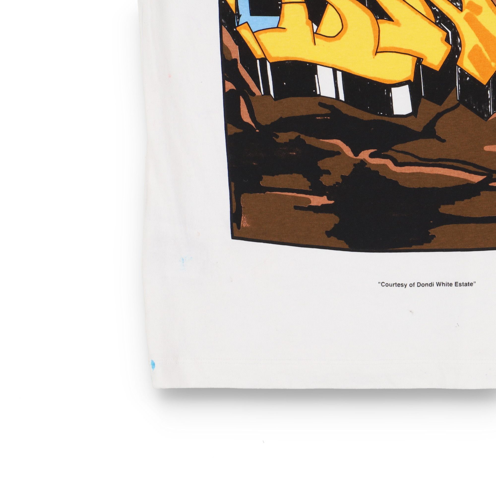 Off-White White Dondi Demon Graffiti Logo T-Shirt Size M / US 6-8 / IT 42-44 - 16 Thumbnail