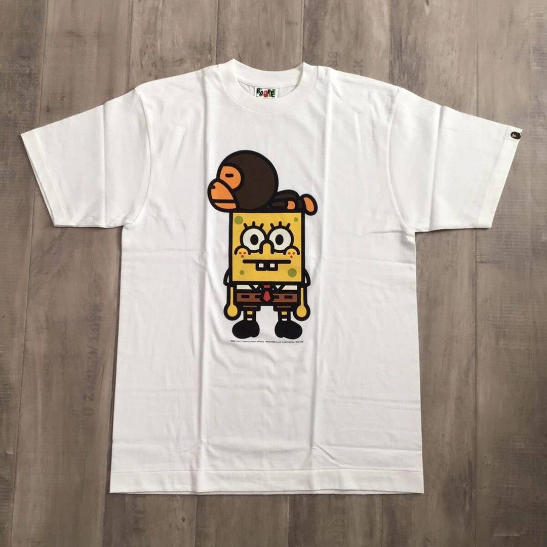 Bape × Nickelodeon BAPE × Spongebob Milo T-shirt a bathing ape NIGO Size US M / EU 48-50 / 2 - 1 Thumbnail