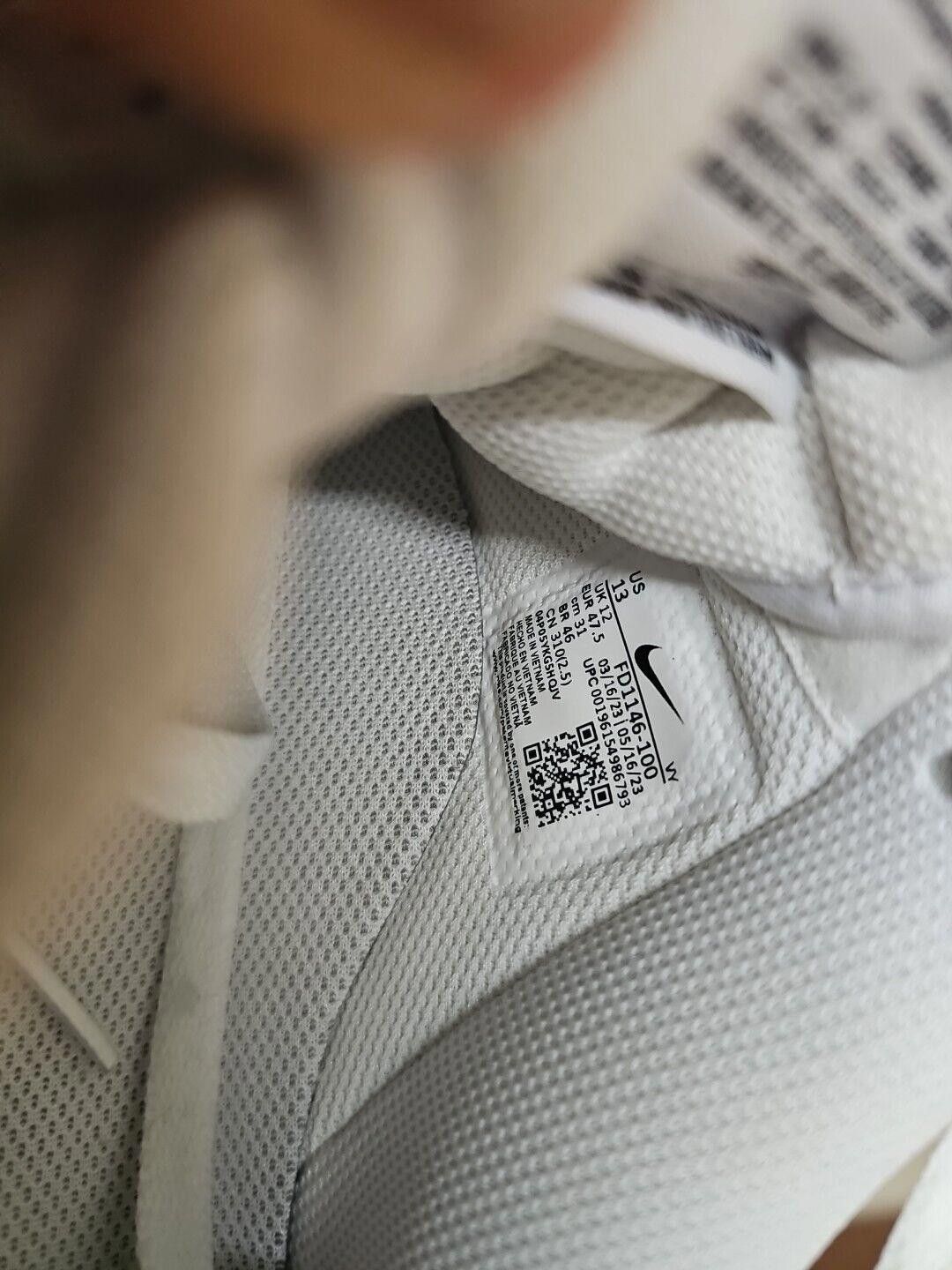Nike Nike Air Force 1 '07 FlyEase Shoes 'Triple White' Size 13 Size US 13 / EU 46 - 4 Thumbnail