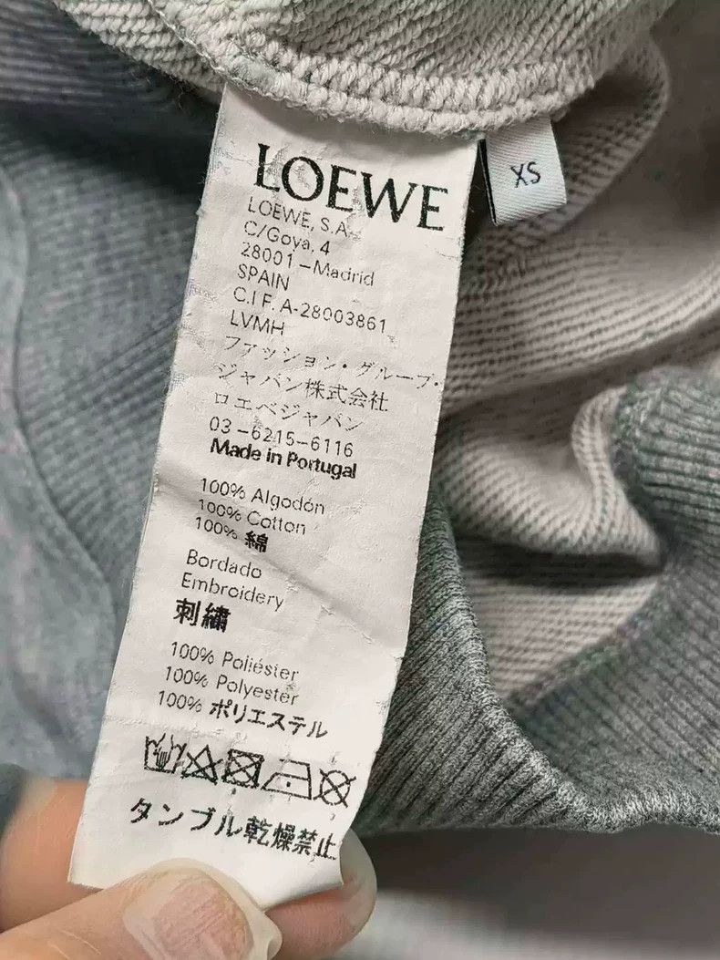 Loewe Loewe Gray LOGO sweater Size XS / US 0-2 / IT 36-38 - 7 Thumbnail