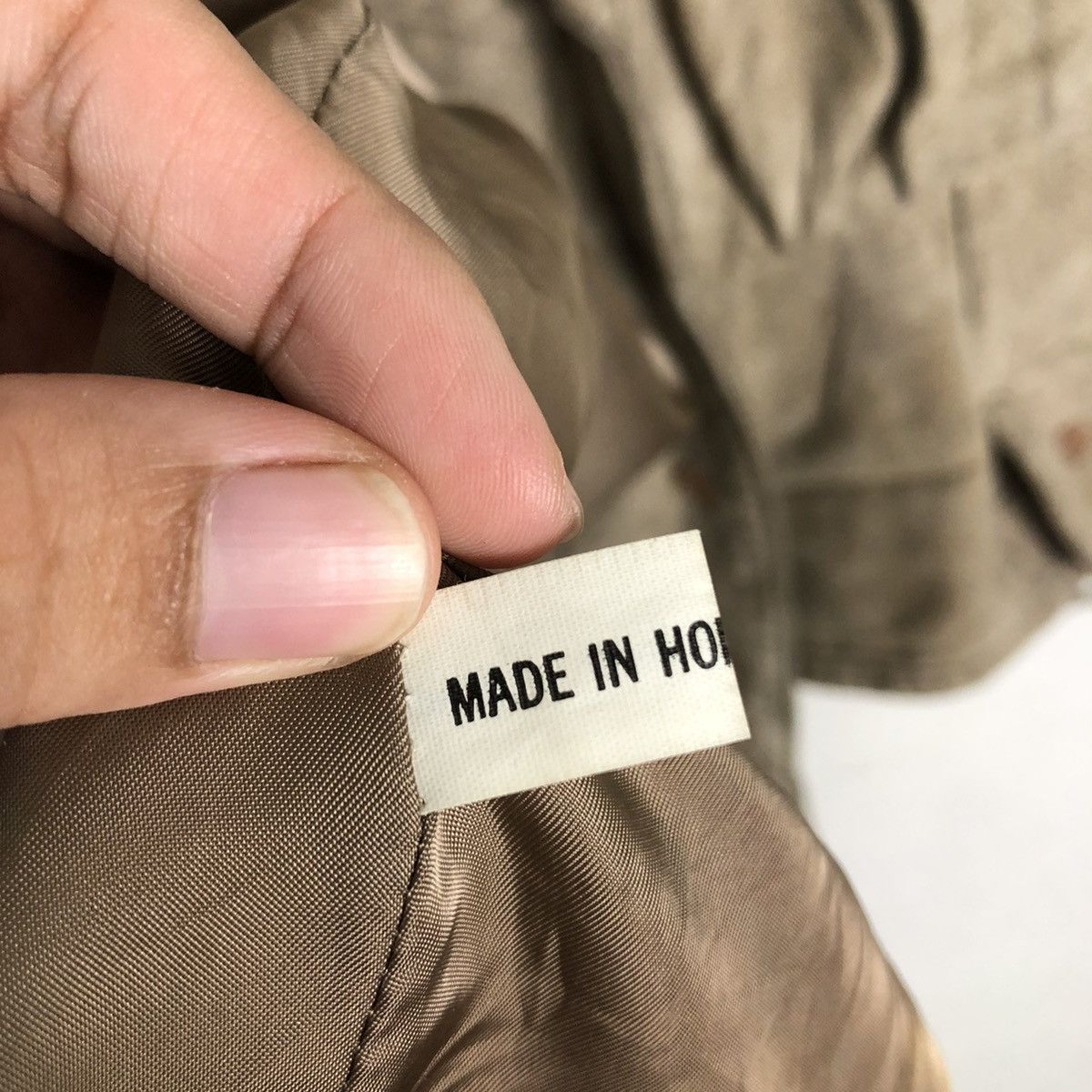 Japanese Brand × Vintage 📌Vintage Biker Genuine Leather Tact Button Issey Miyake Size US M / EU 48-50 / 2 - 21 Thumbnail