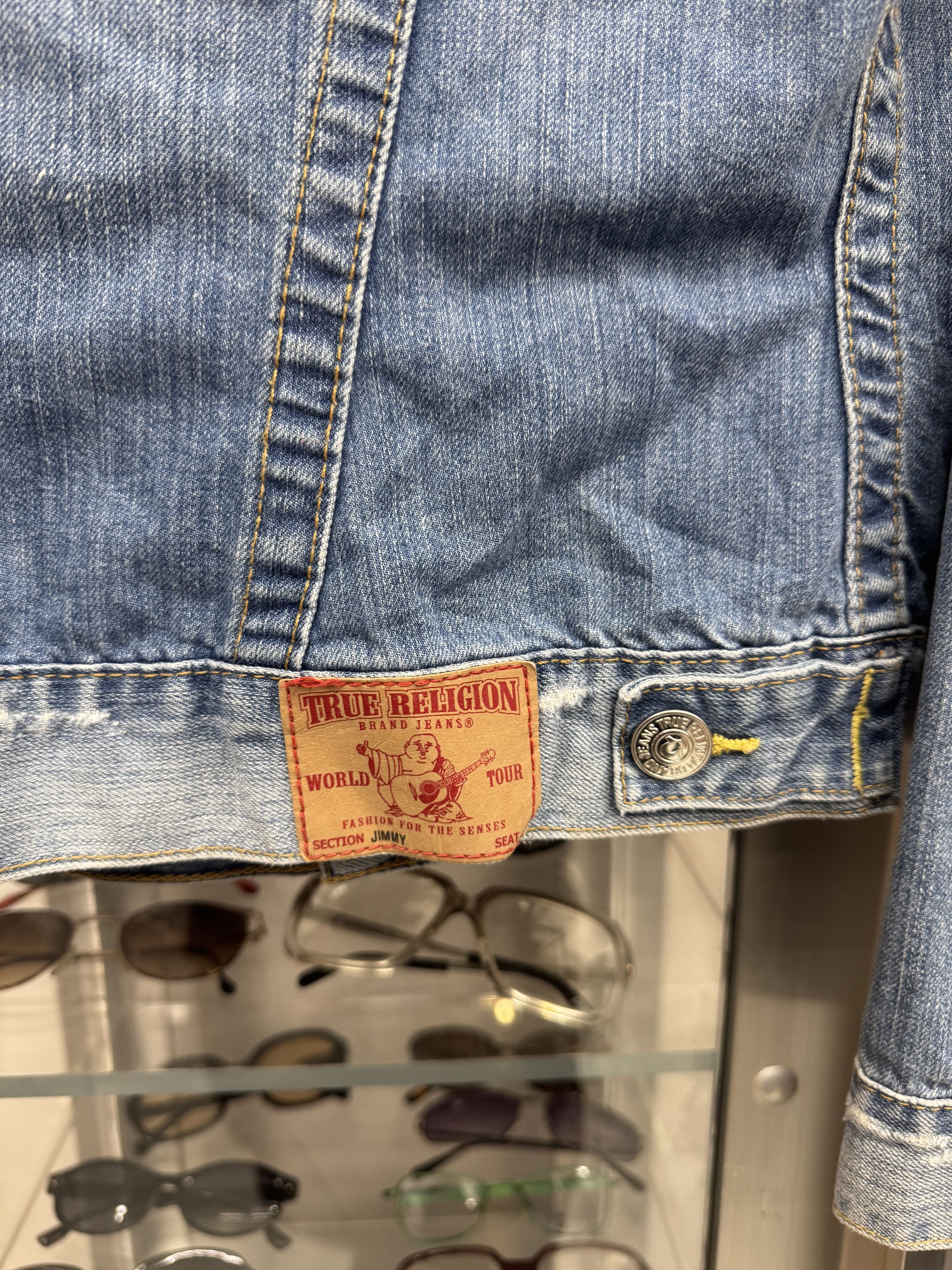 True Religion Vintage True Religion Denim Jacket Size XS / US 0-2 / IT 36-38 - 7 Thumbnail