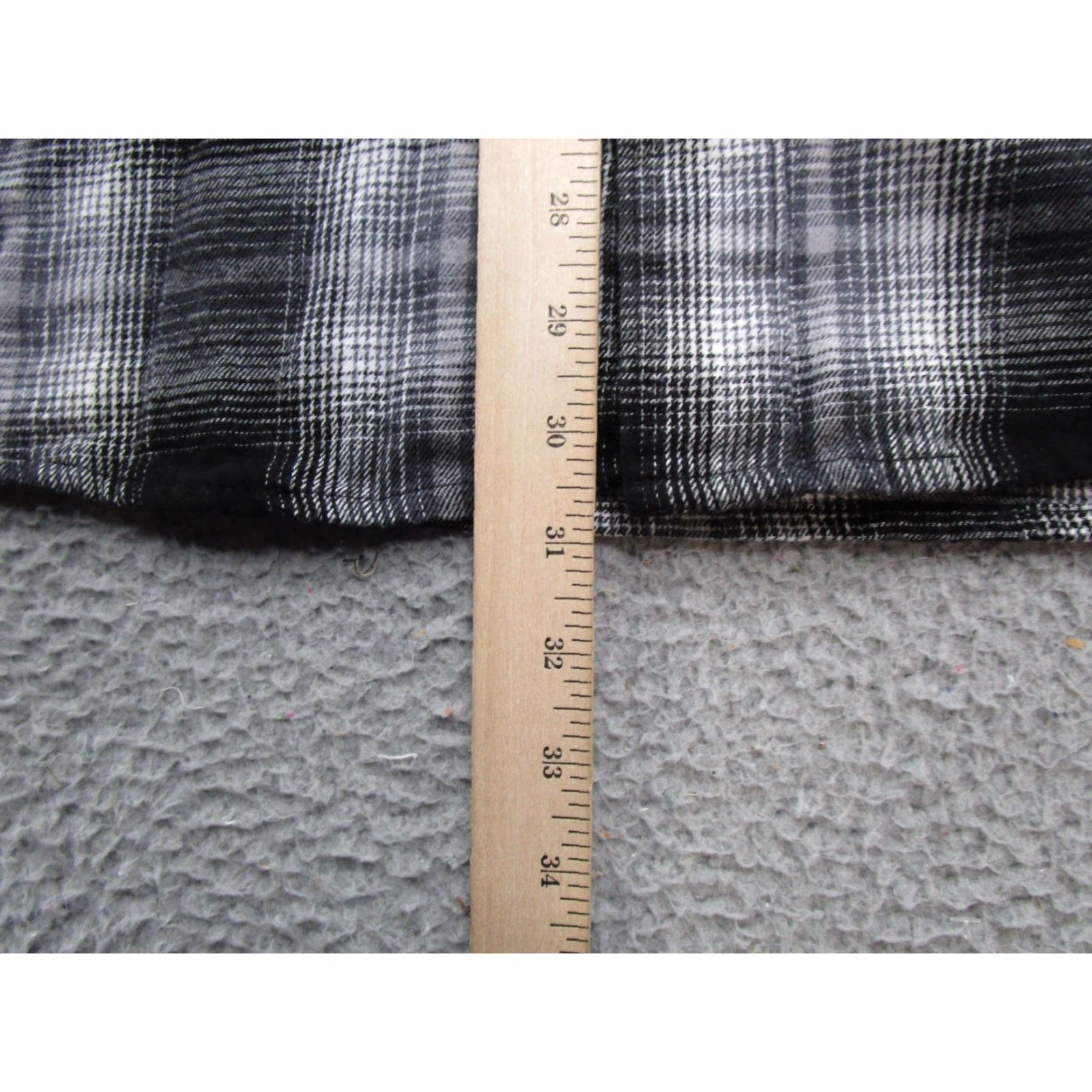 Vintage No Boundaries Hooded Flannel Shirt Men XL Black Oversized Plaid Button-Up Casual Size US XL / EU 56 / 4 - 6 Thumbnail