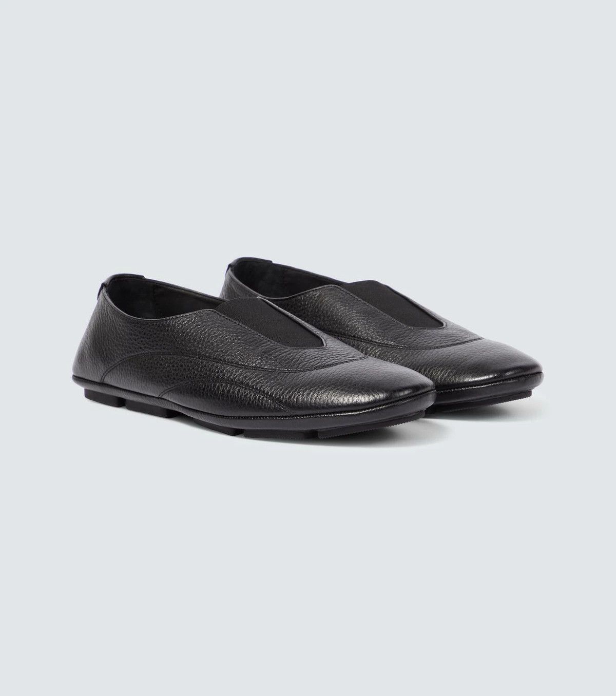 Dolce & Gabbana o1s22i1n0924 Leather Slipper Loafers in Black Size US 8 / EU 41 - 5 Thumbnail