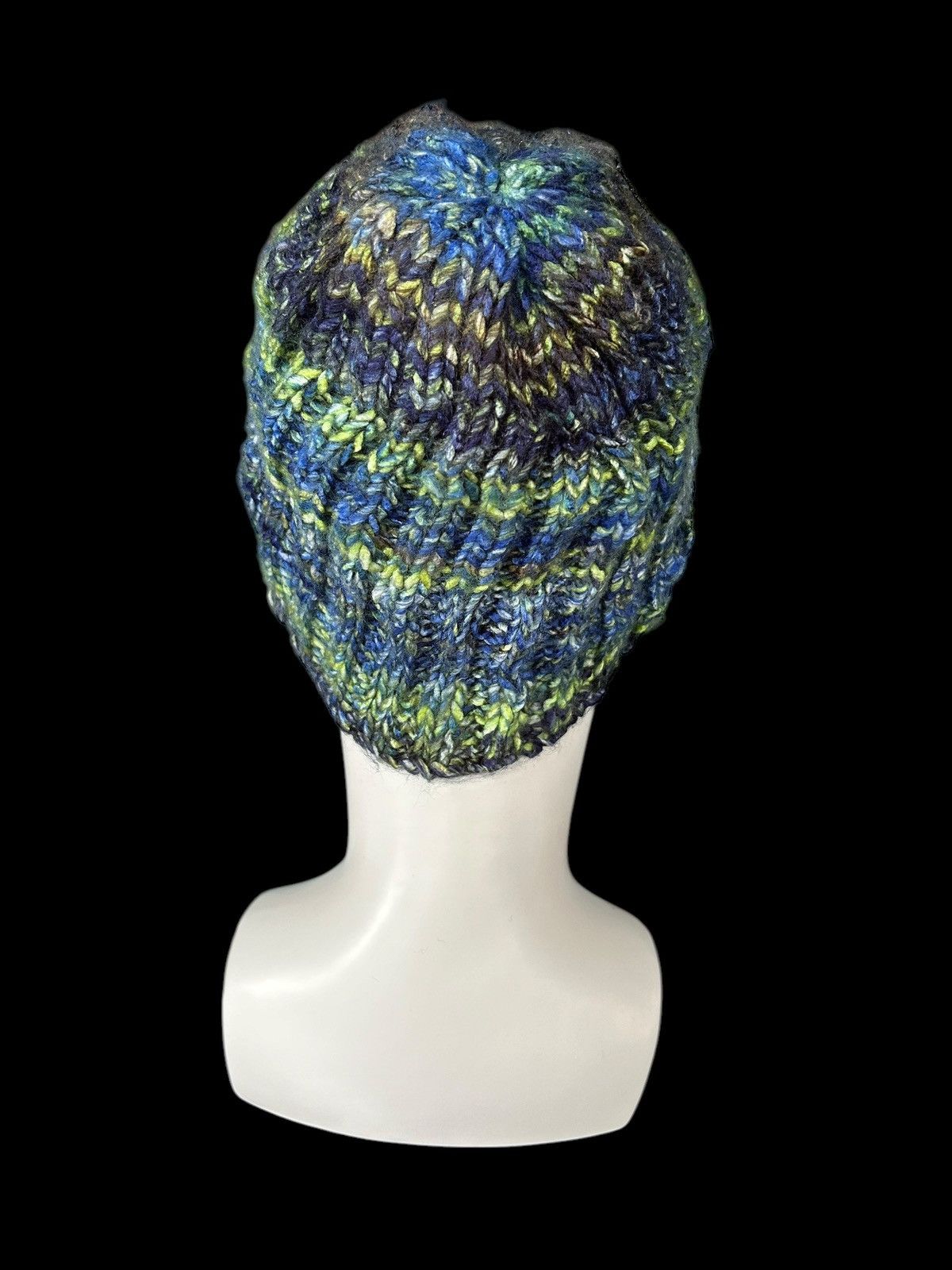Japanese Brand × Kapital × Vintage Crochet Knitted Handmade Beanie Hats Rare☠️☠️ Size ONE SIZE - 2 Thumbnail