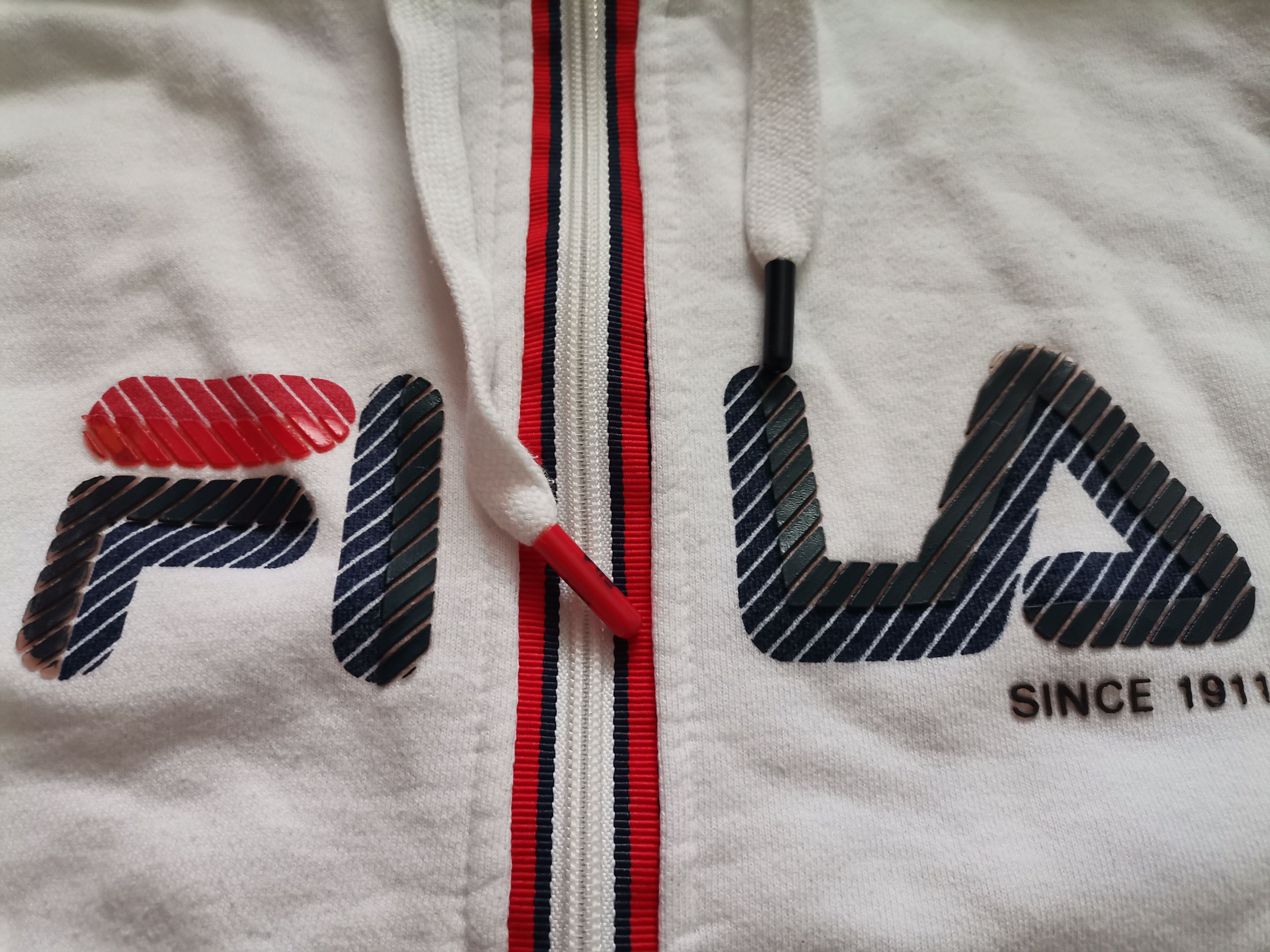 Fila Fila Zip Up Hoodie Size US XL / EU 56 / 4 - 2 Thumbnail
