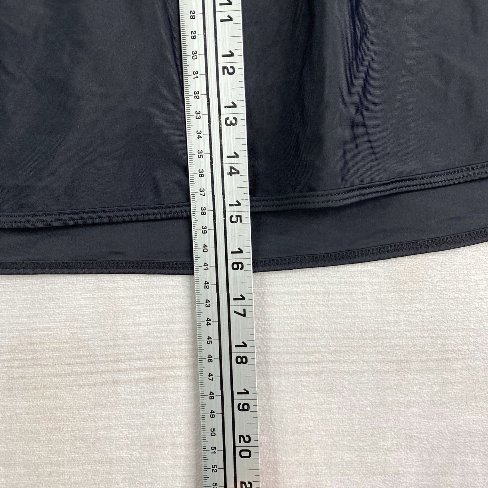 Swims Soothfeel Black Swim Skirt XXL Lined Pocket Bottom Womens Bottom NWT Swimsuit Skort Size 40" / US 18 - 5 Thumbnail