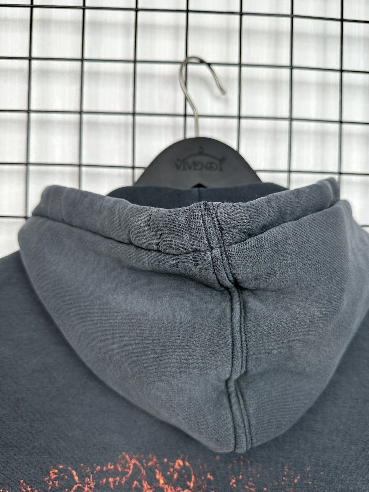 Band Tees × Vintage Rammstein Big Logo Vintage Hoodie Men L size Grey y2k Size US L / EU 52-54 / 3 - 21 Thumbnail
