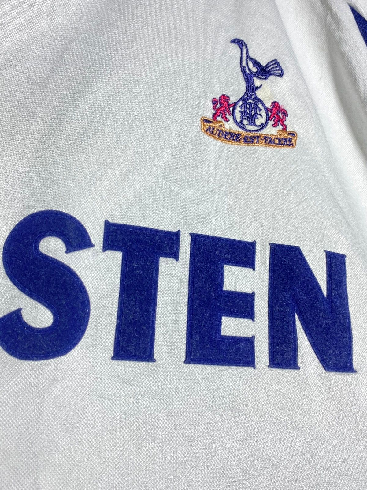 Adidas Vintage Tottenham Hotspur 2001/02 Home Football Shirt Size US XXL / EU 58 / 5 - 6 Thumbnail