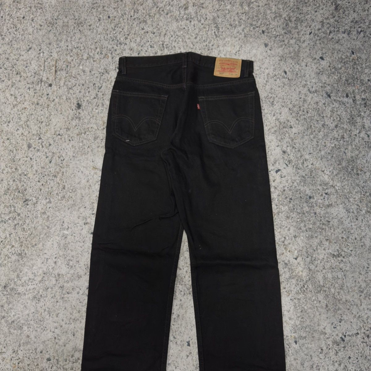 Levi's Vintage Levi’s 505 Black Denim Jeans Size US 34 / EU 50 - 8 Thumbnail