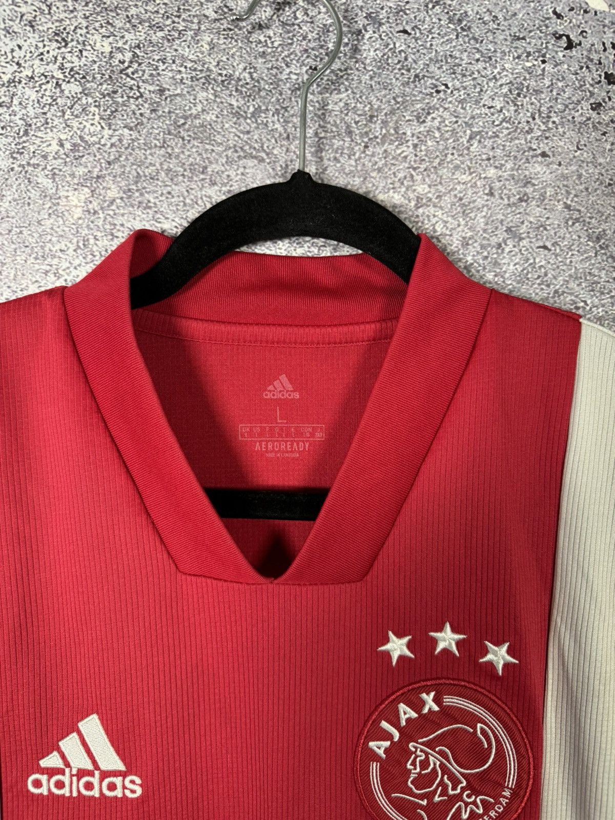 Adidas × Vintage Vintage Ajax 2020/21 Adidas Soccer Jersey Blokcore Large Size US L / EU 52-54 / 3 - 7 Thumbnail