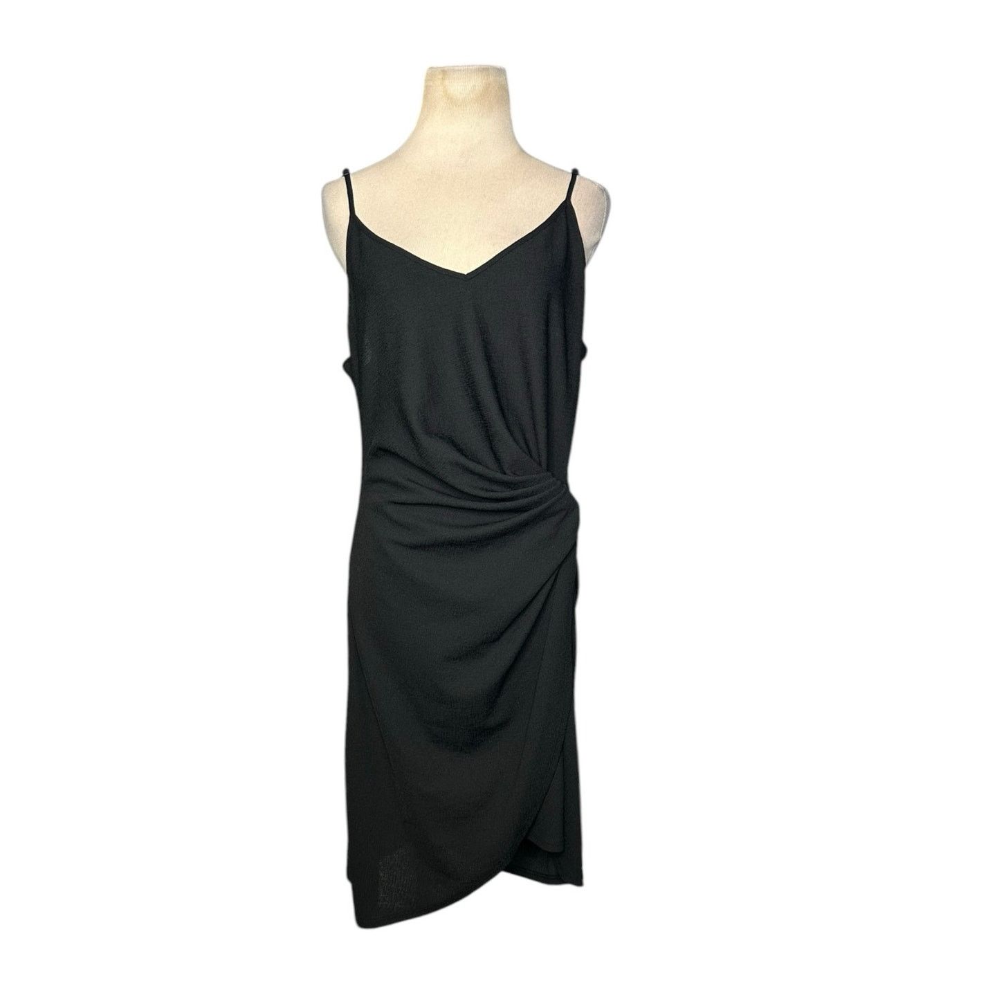 H&M H&M black strappy summer chic dress size large Size L / US 10 / IT 46 - 1 Thumbnail