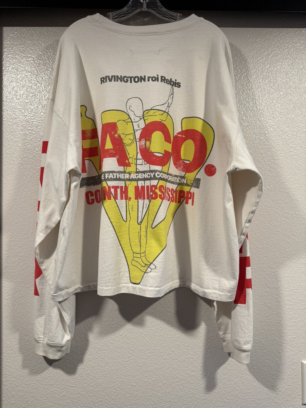 RRR-123 Optic White Rivington FA-CO L/S Tee #2 (L) Size US L / EU 52-54 / 3 - 2 Thumbnail