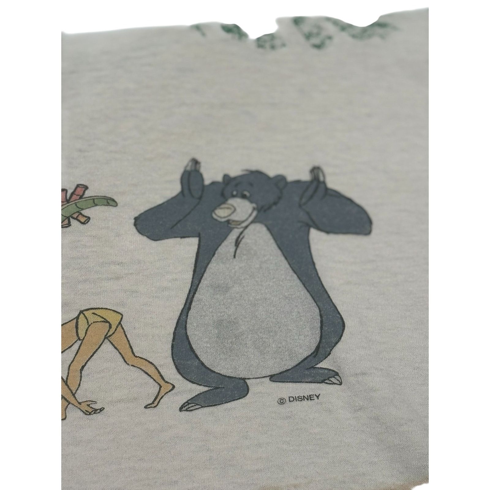 Disney Vintage 90s Disney Jungle Book T-Shirt XL Single Stitch AOP Size US XL / EU 56 / 4 - 5 Thumbnail