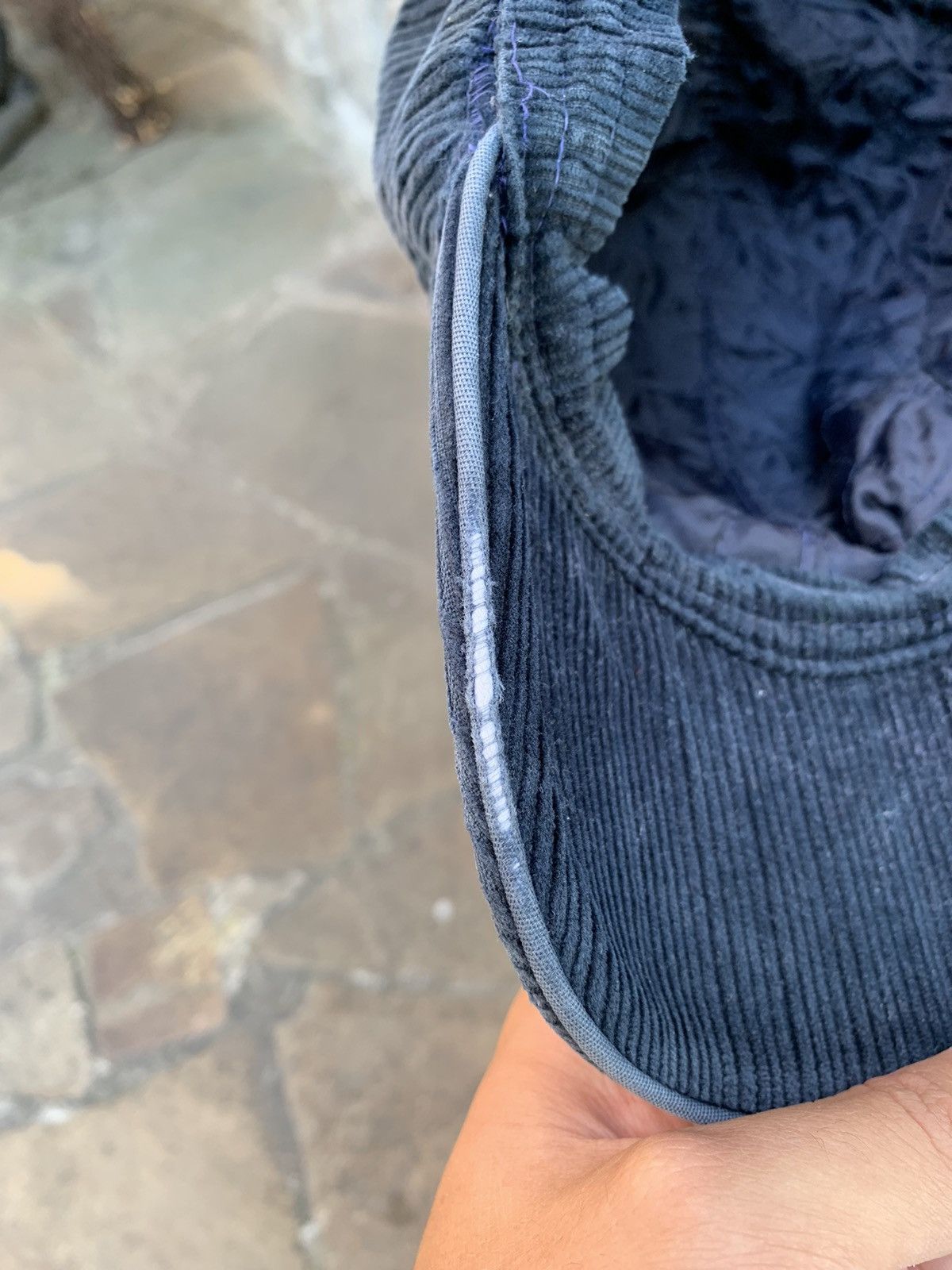 Dolce & Gabbana Vintage Dolce & Gabbana Corduroy Logo Cap Hat Size ONE SIZE - 7 Thumbnail