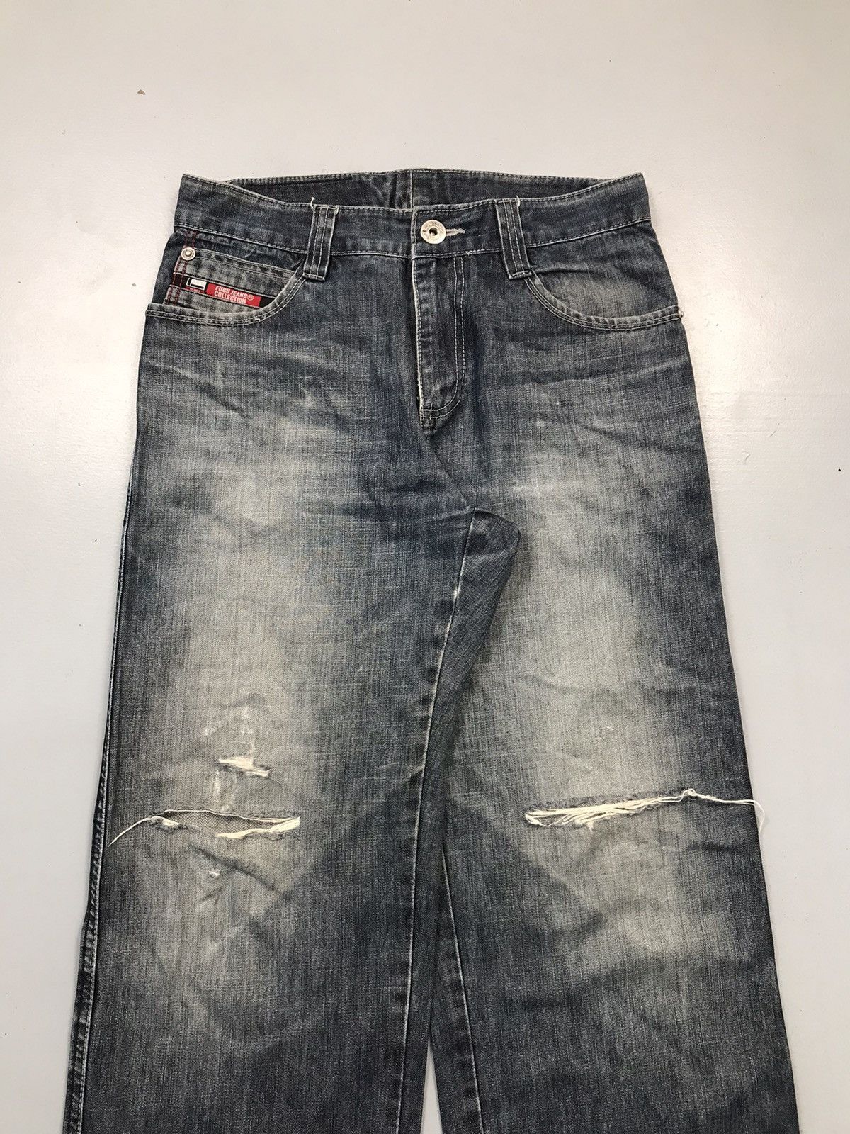 Fubu Vintage Fubu damaged denim Size US 32 / EU 48 - 5 Thumbnail