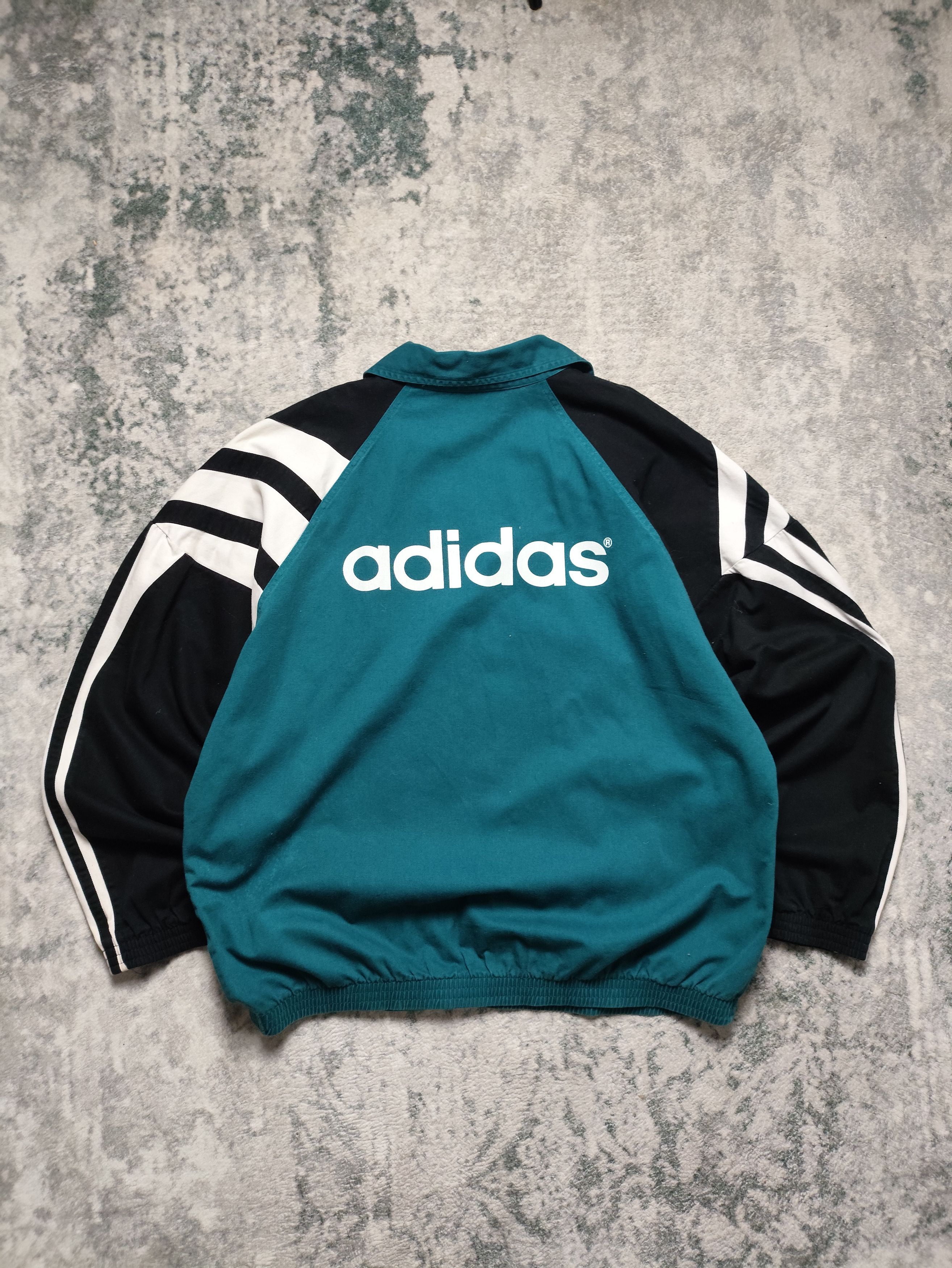 Adidas × Vintage Vintage 90s Adidas Liverpool Jacket Football Soccer RARE Size US L / EU 52-54 / 3 - 4 Thumbnail