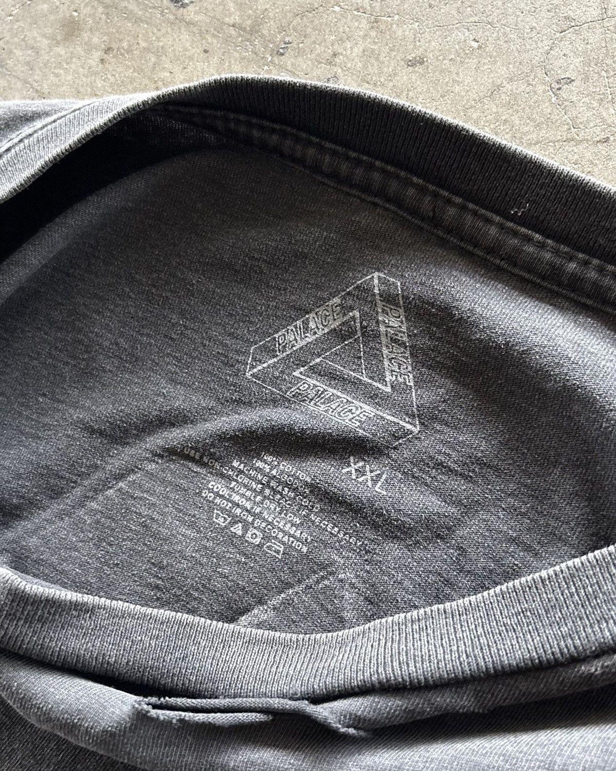 Palace Palace Garment Dyed Longsleeve Size US XL / EU 56 / 4 - 6 Thumbnail