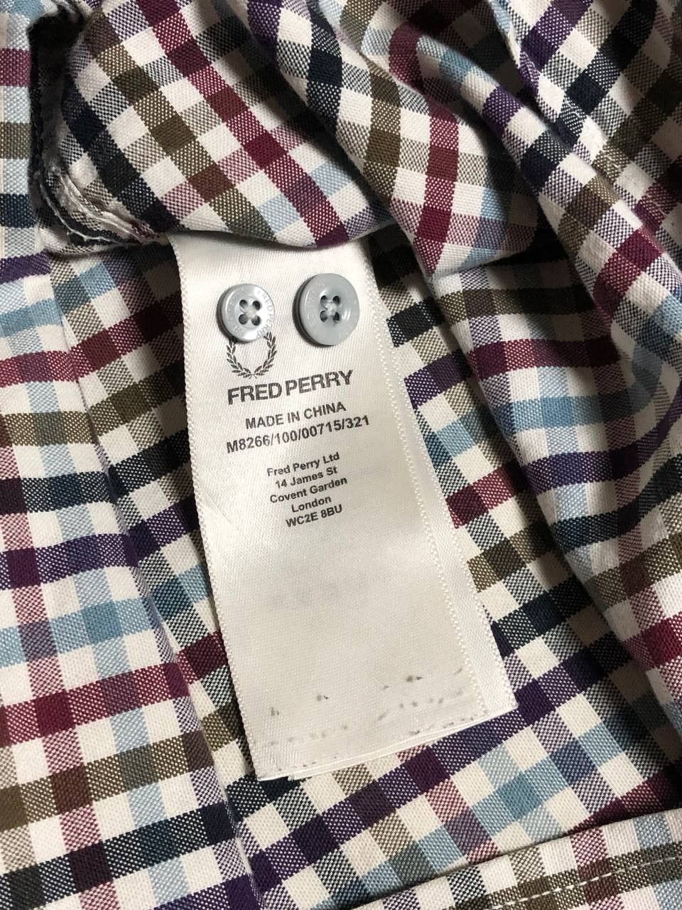 Fred Perry Vintage Fred Perry Checkered Button Up Shirt Size S Size US S / EU 44-46 / 1 - 3 Thumbnail