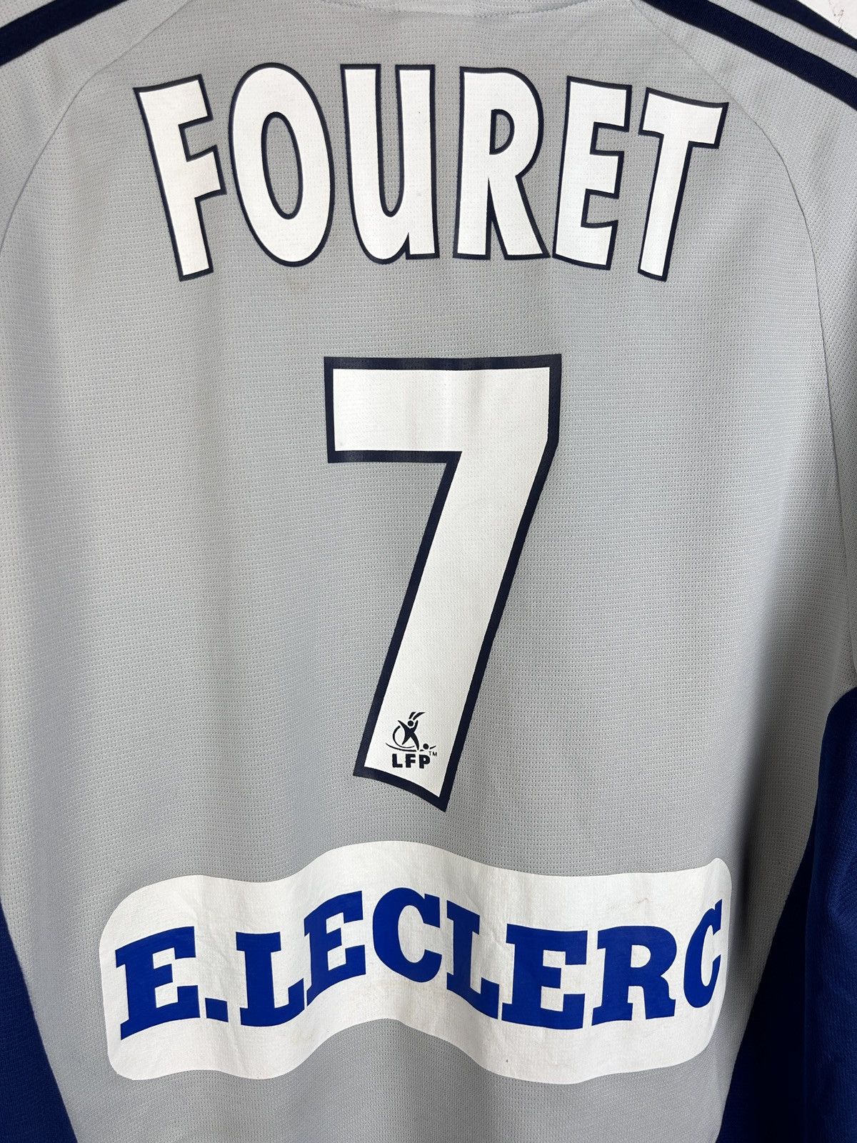 Adidas Adidas Clermont Foot 2005/06 #7 Fouret Match Worn Kit Jersey Size US L / EU 52-54 / 3 - 5 Thumbnail