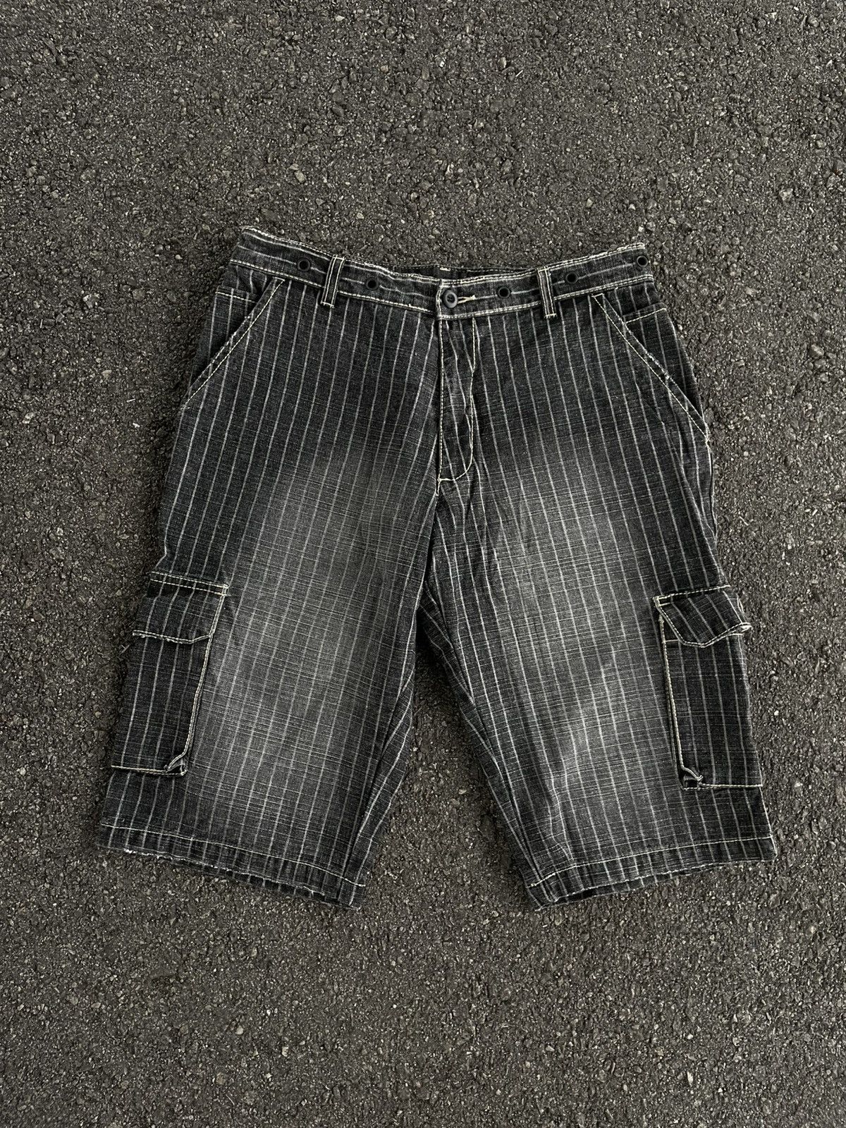 Other Y2K Cargo Denim Short Mens Size US 32 / EU 48 - 2 Thumbnail