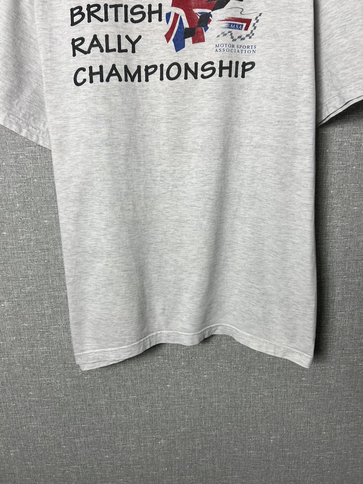 Pirelli Vintage 90s Pirelli British Rally Championship MSA Tee Size US L / EU 52-54 / 3 - 9 Thumbnail