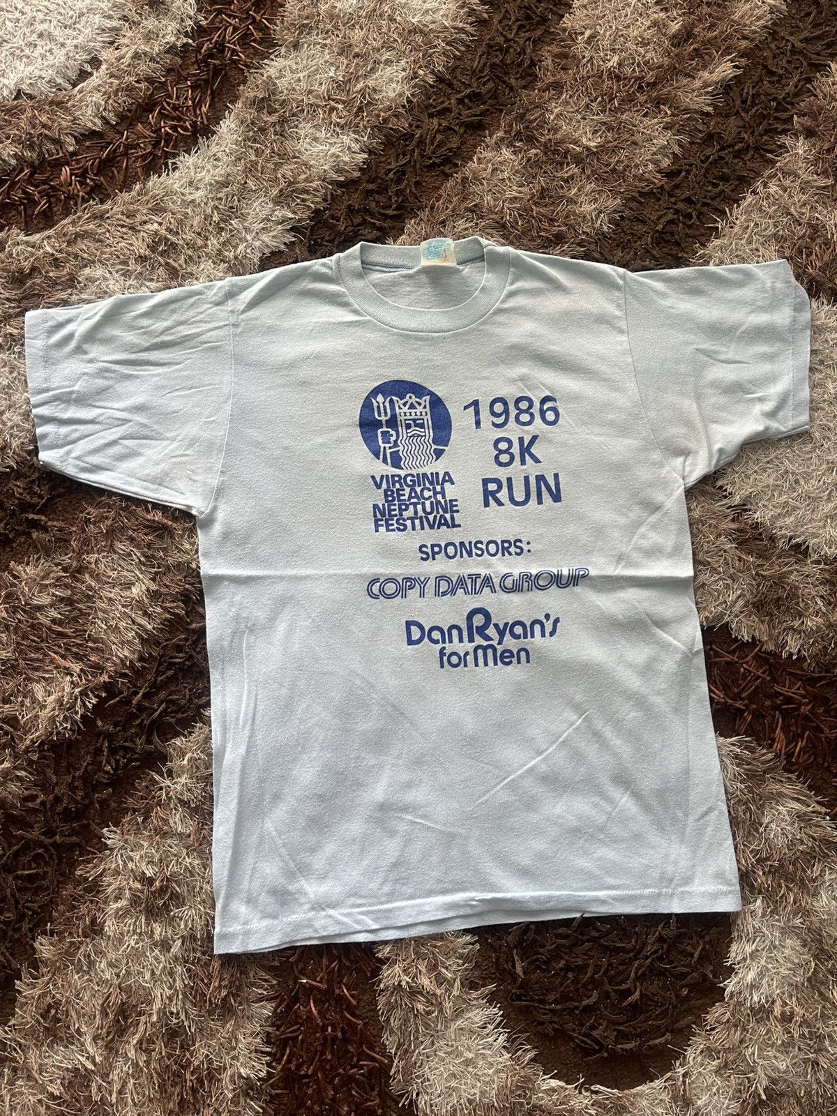 Sports Specialties × Vintage VINTAGE 80S RUN 8K NEPTUNE GALAXY TEE VERY RARE Size US M / EU 48-50 / 2 - 2 Thumbnail