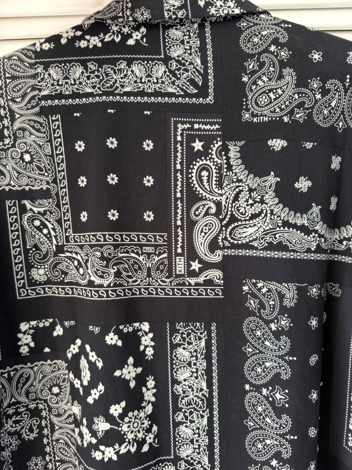 Kith Black Kith Paisley Print Button Up Shirt Size US XS / EU 42 / 0 - 4 Thumbnail