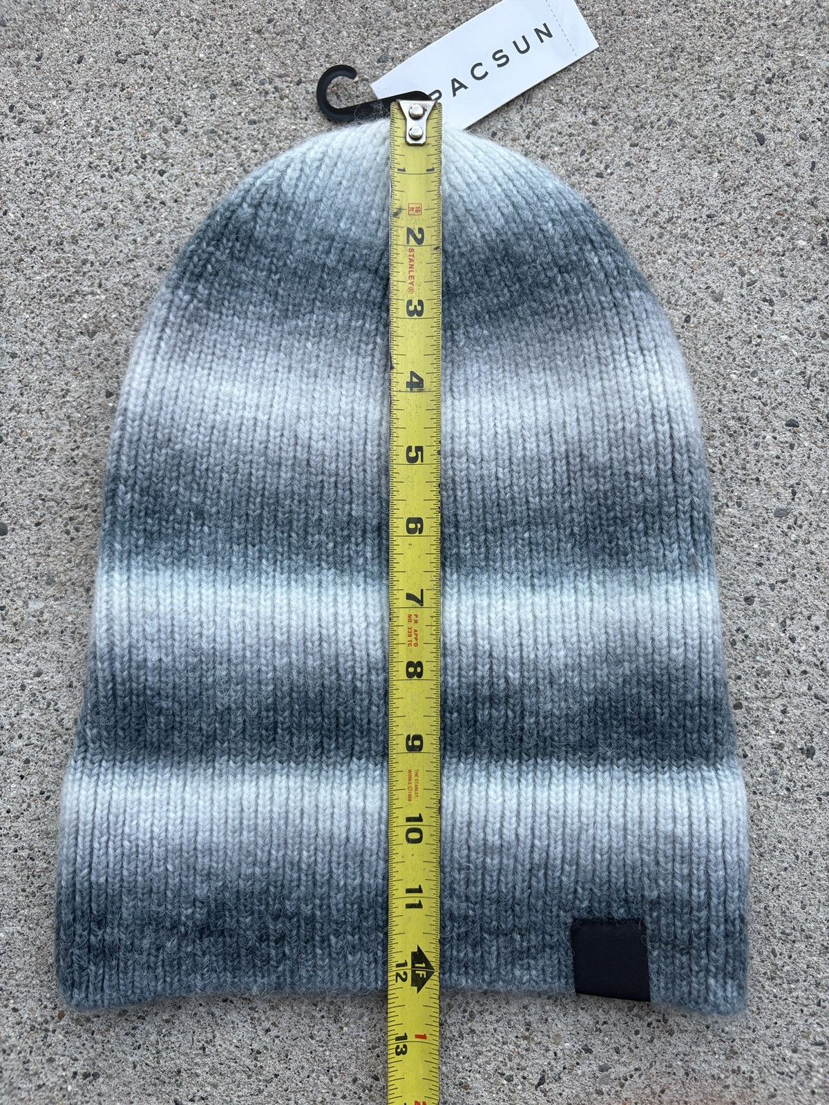 Pacsun Brand New Pacsun Blue & Light Grey Snow/Ski Knitted Beanie Size ONE SIZE - 6 Thumbnail