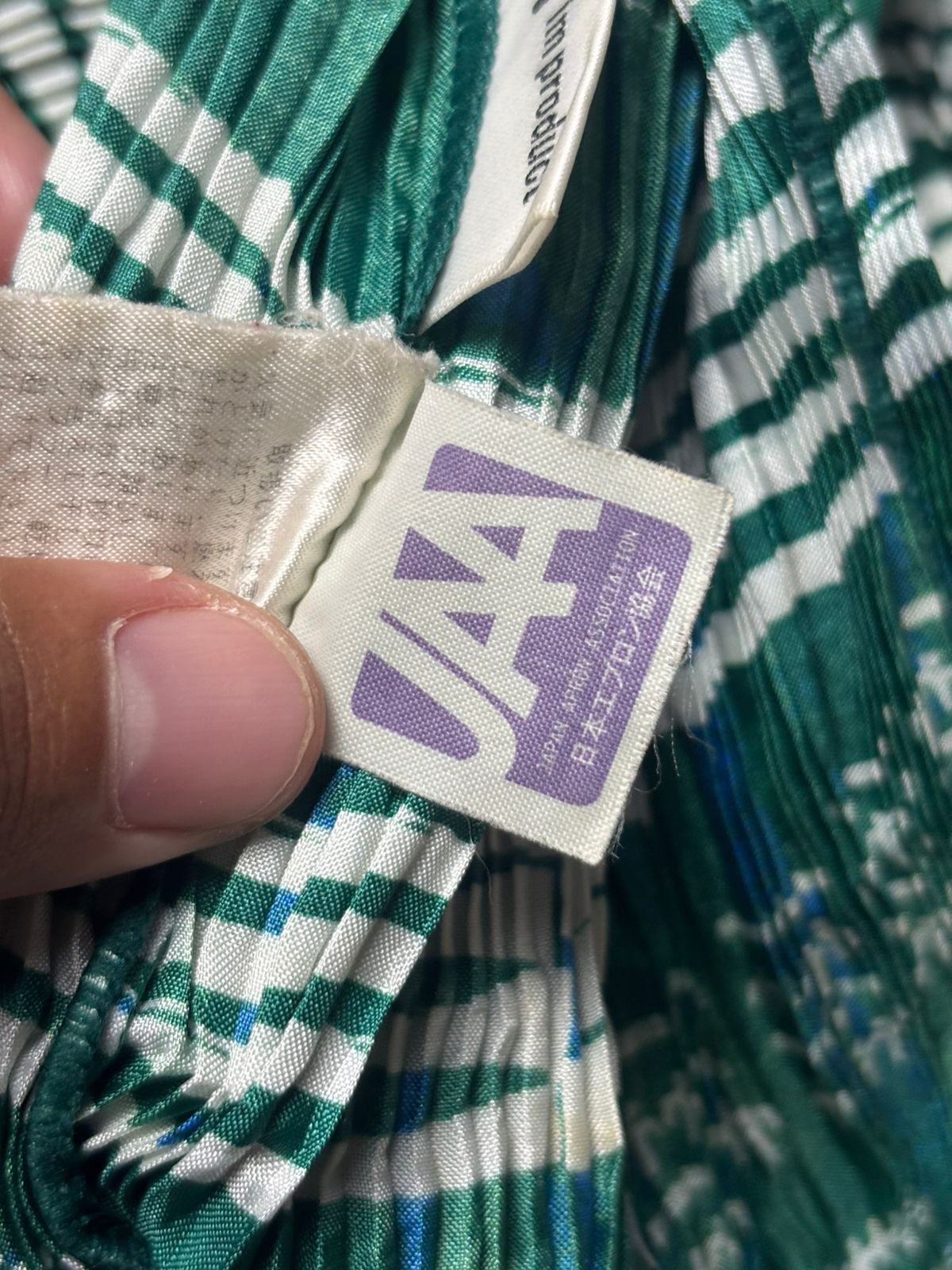 Pleats Please Issey Miyake 2000s Pleats Please IM Product Pattern Midi Dress Size ONE SIZE - 7 Thumbnail