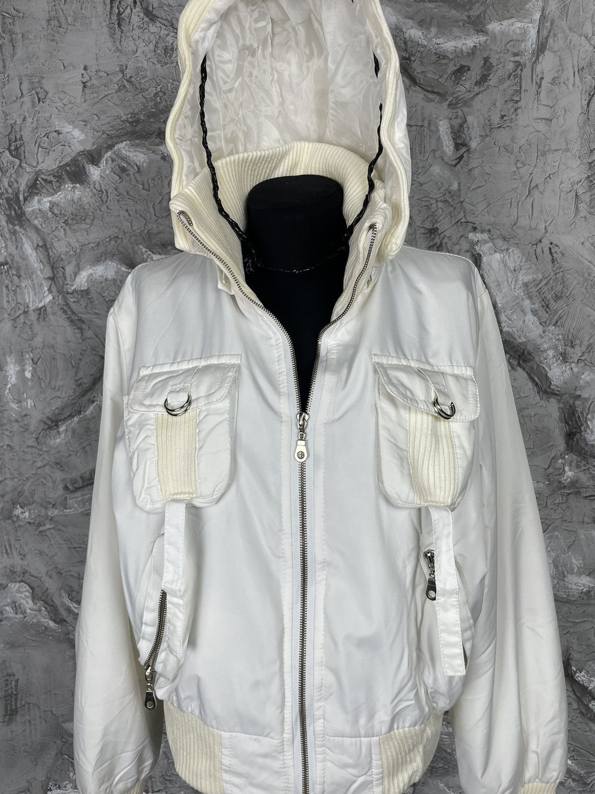 Hysteric Glamour × Le Grande Bleu (L.G.B.) Japanese Bomber With Voluminous Pockets LGB Y2K Style Size US M / EU 48-50 / 2 - 13 Thumbnail