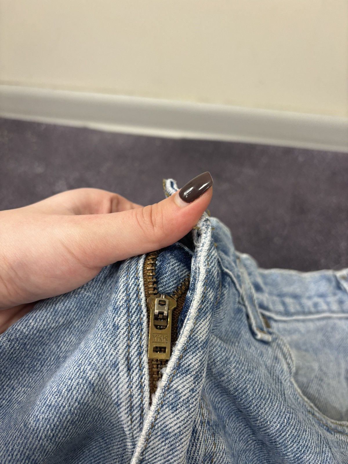 Carhartt Vintage Carhartt Relaxed Fit Faded Light Blue Denim Jeans Size US 36 / EU 52 - 17 Thumbnail
