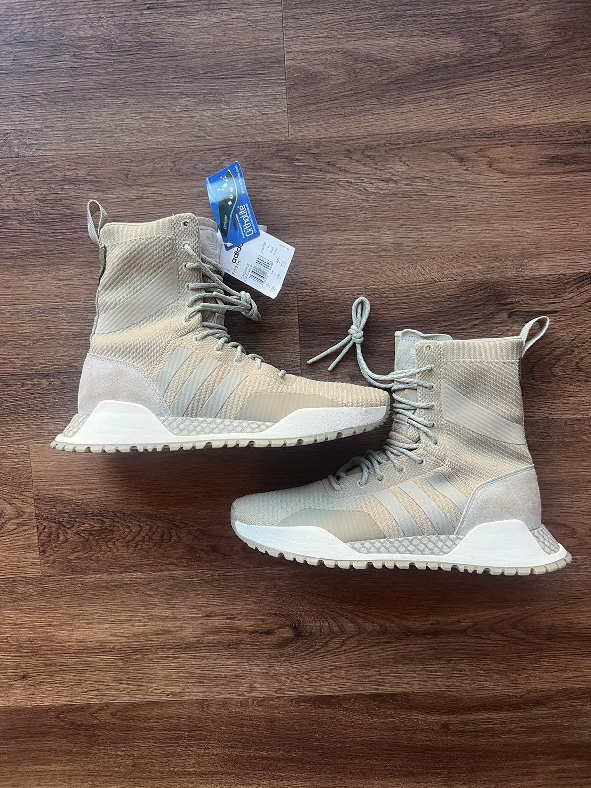 Men's Adidas AF Sneaker Boots in Golden