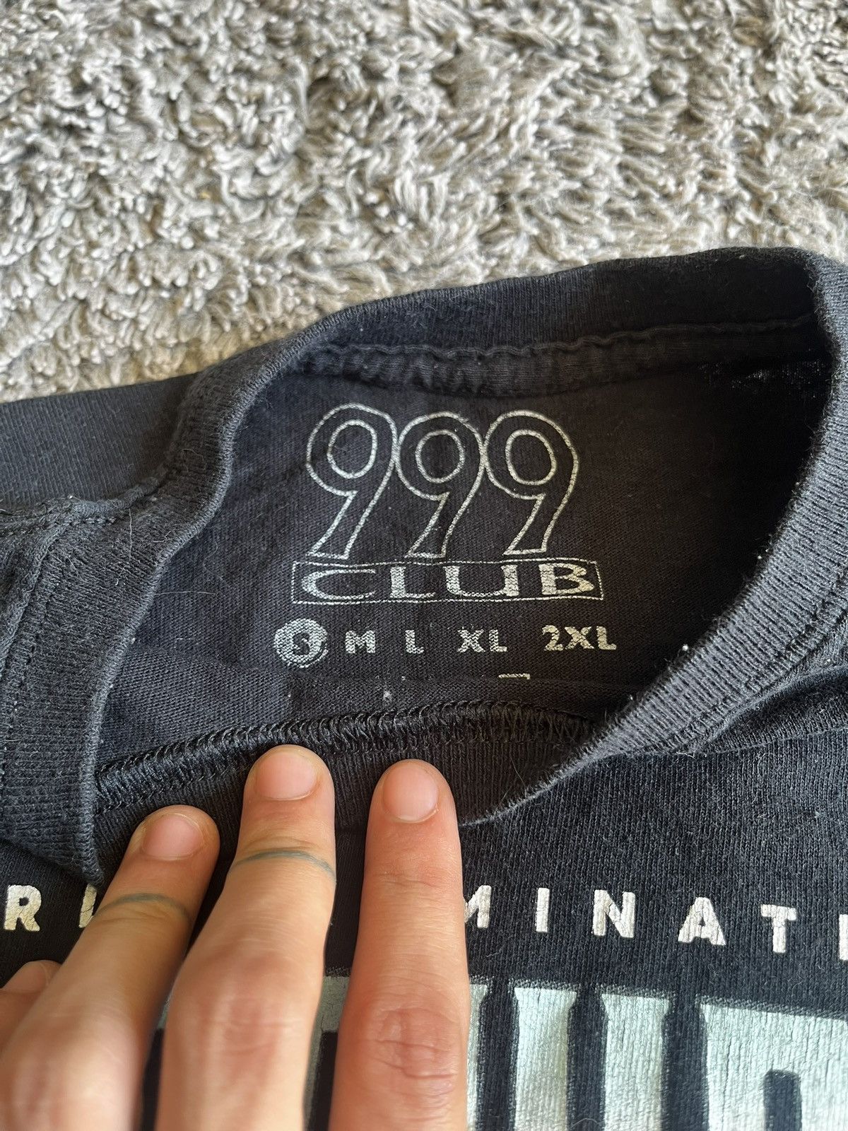 999 Club juice wrld no vanity 2018 OG tee Size US S / EU 44-46 / 1 - 2 Thumbnail