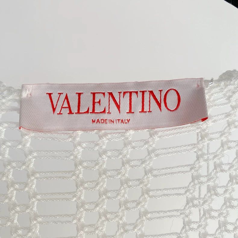 Valentino Valentino White openwork dress Size M / US 6-8 / IT 42-44 - 6 Thumbnail