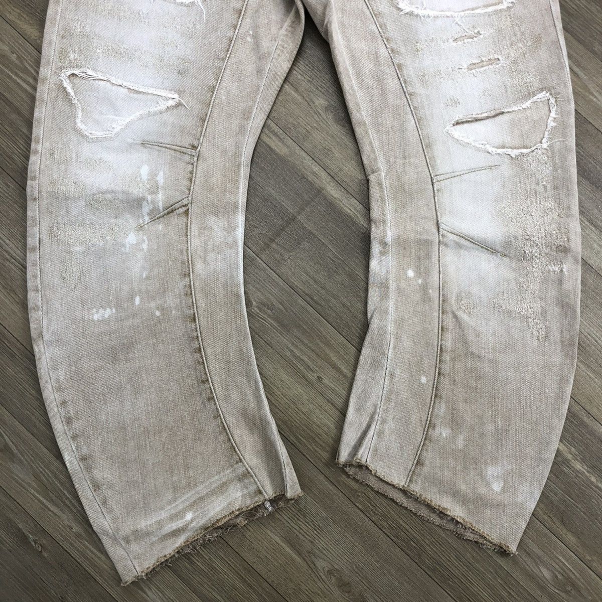 PPFM Vintage PPFM J Cut Off Distressed Punk Lgb Style Jeans Size US 32 / EU 48 - 7 Thumbnail