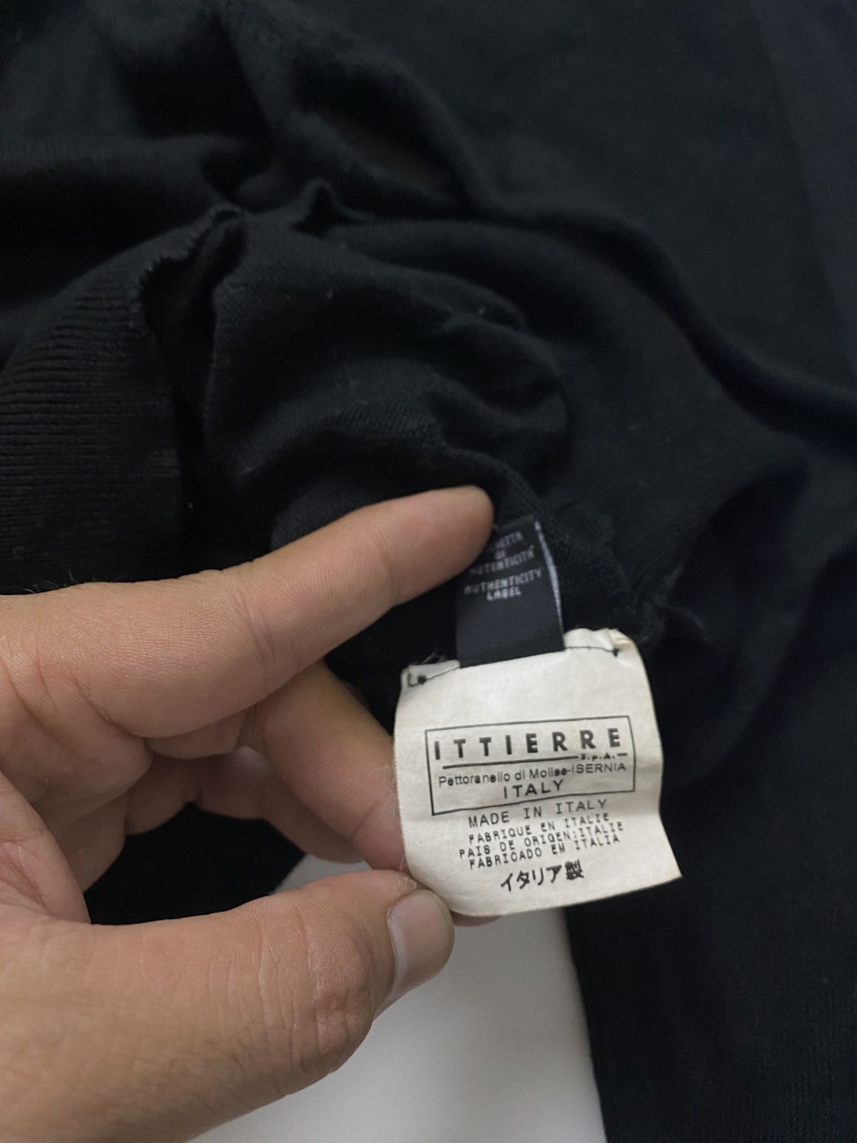 Versace Jeans Couture Versace Jeans Couture Knitwear embroidery logo shirt black Size L / US 10 / IT 46 - 6 Thumbnail