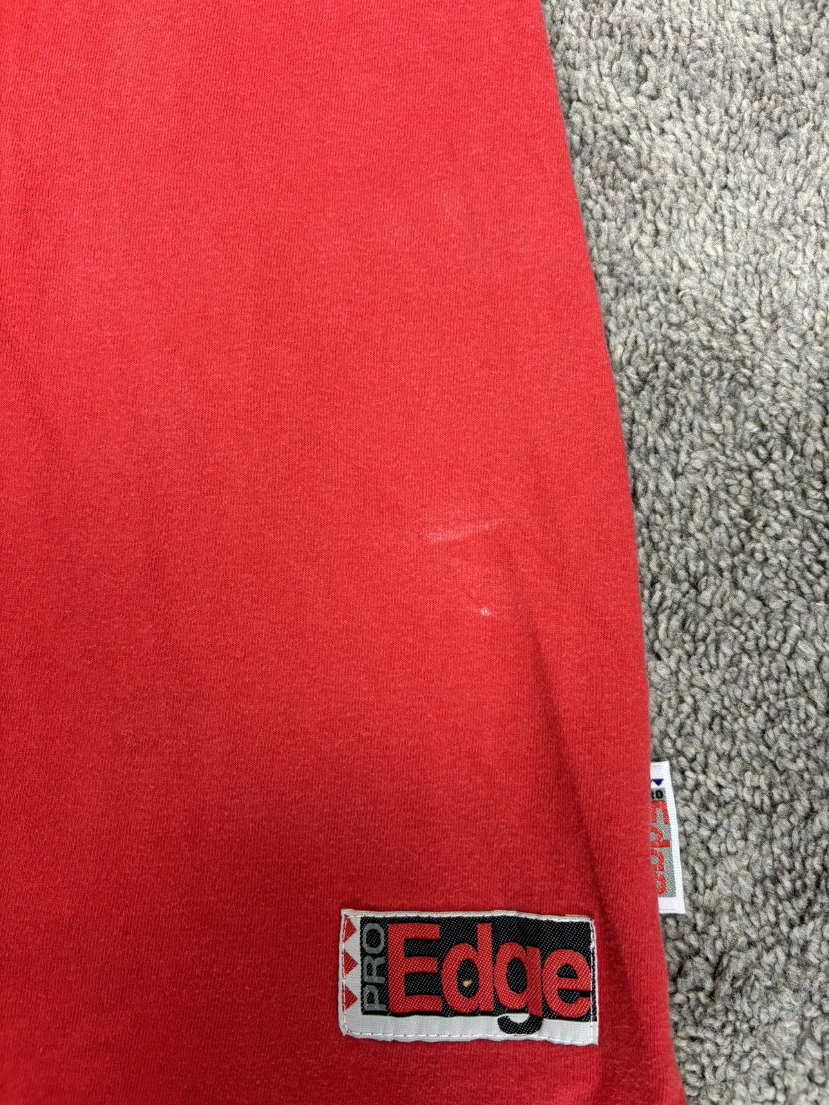 NBA × Vintage Vintage pro edge Red chicago bulls embroidered mock neck Size US M / EU 48-50 / 2 - 2 Thumbnail