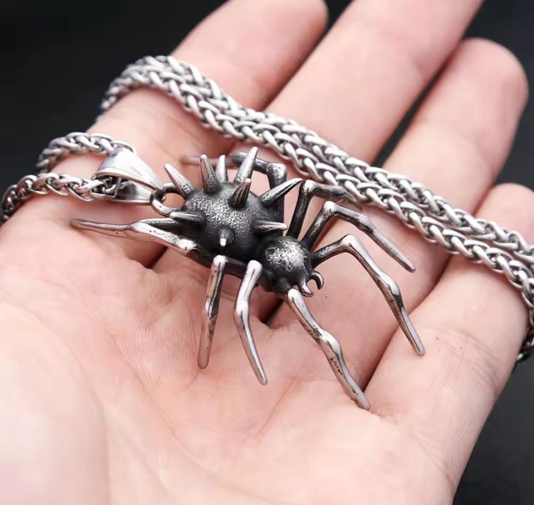 Other Spiky Spider Streetboy Pendant Necklace 60cm Size ONE SIZE - 1 Thumbnail