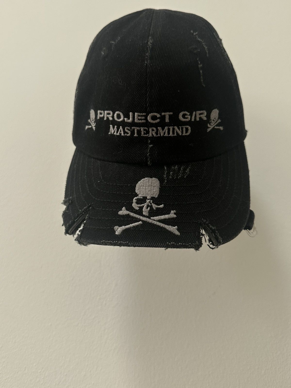 PROJECT GR MASTERMIND WASHED ベースボールキャップ PROJECT G/R × MASTERMIND WASHED CAP Mastermind Japan
