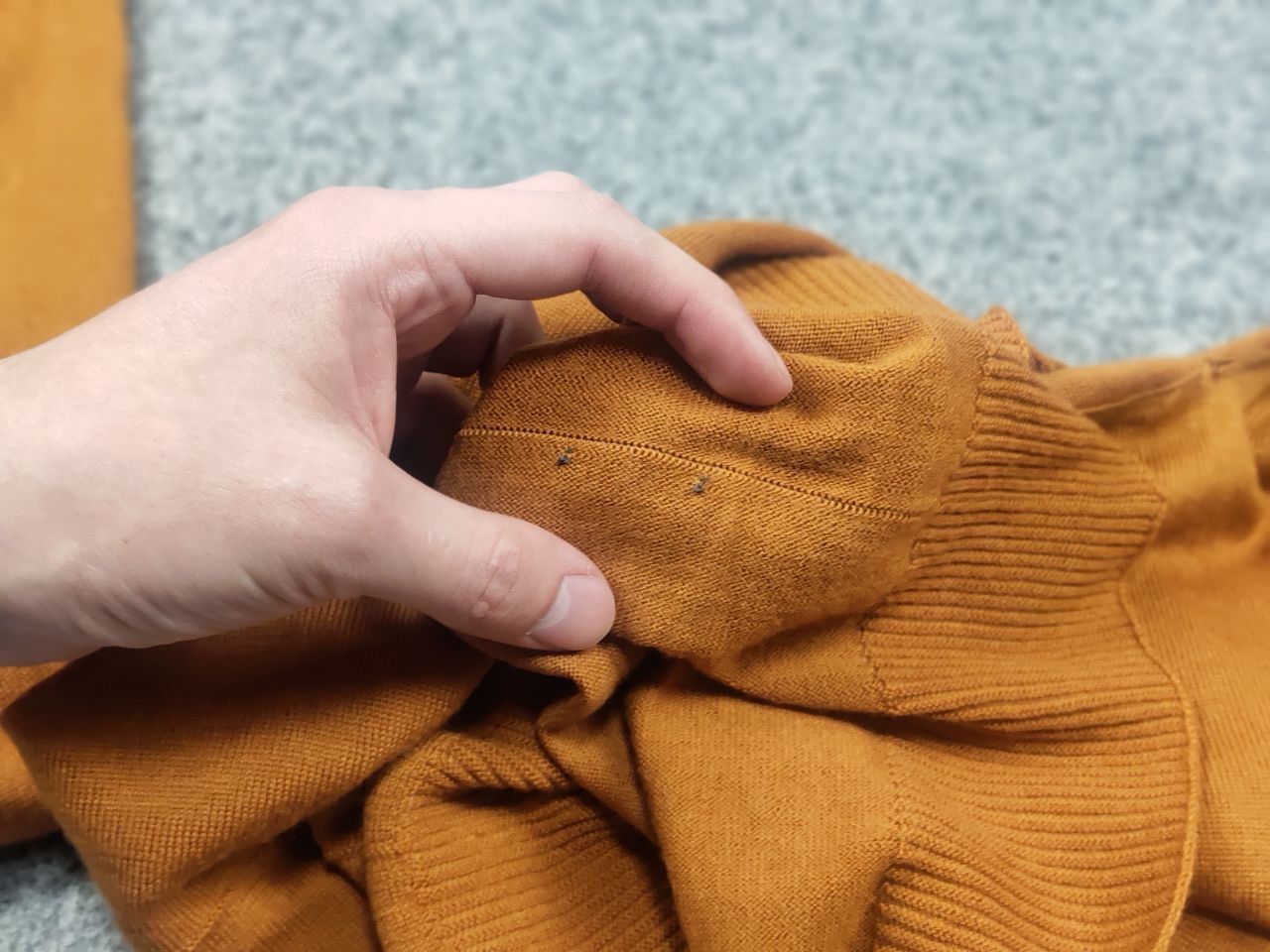 OSKA Oska German Design Light loose-fitting orange blend sweater Size M / US 6-8 / IT 42-44 - 11 Thumbnail