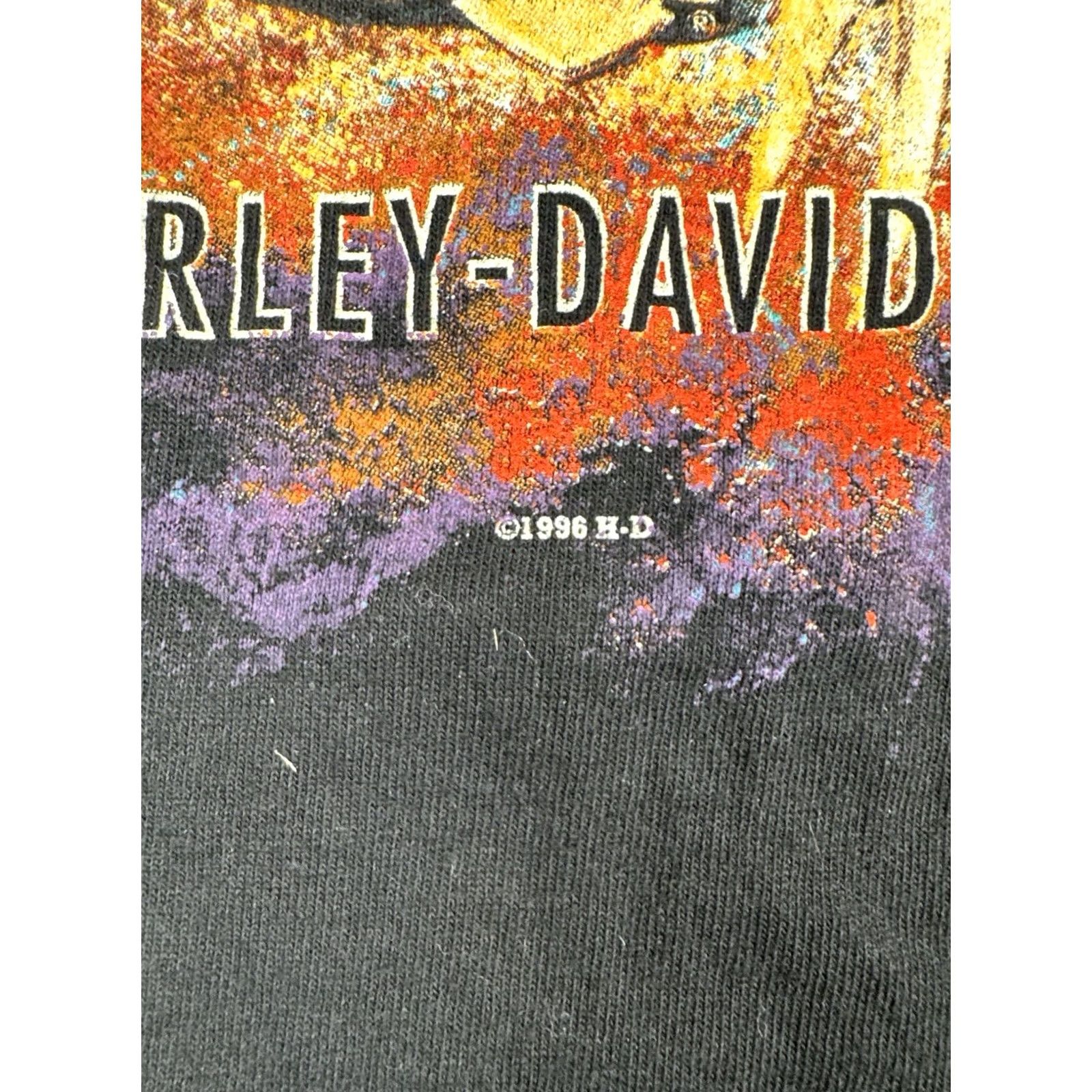 Harley Davidson VINTAGE Harley Davidson T Shirt 1996 Sturgis Black Hills Rally L Black USA Made Mens Size US L / EU 52-54 / 3 - 6 Thumbnail