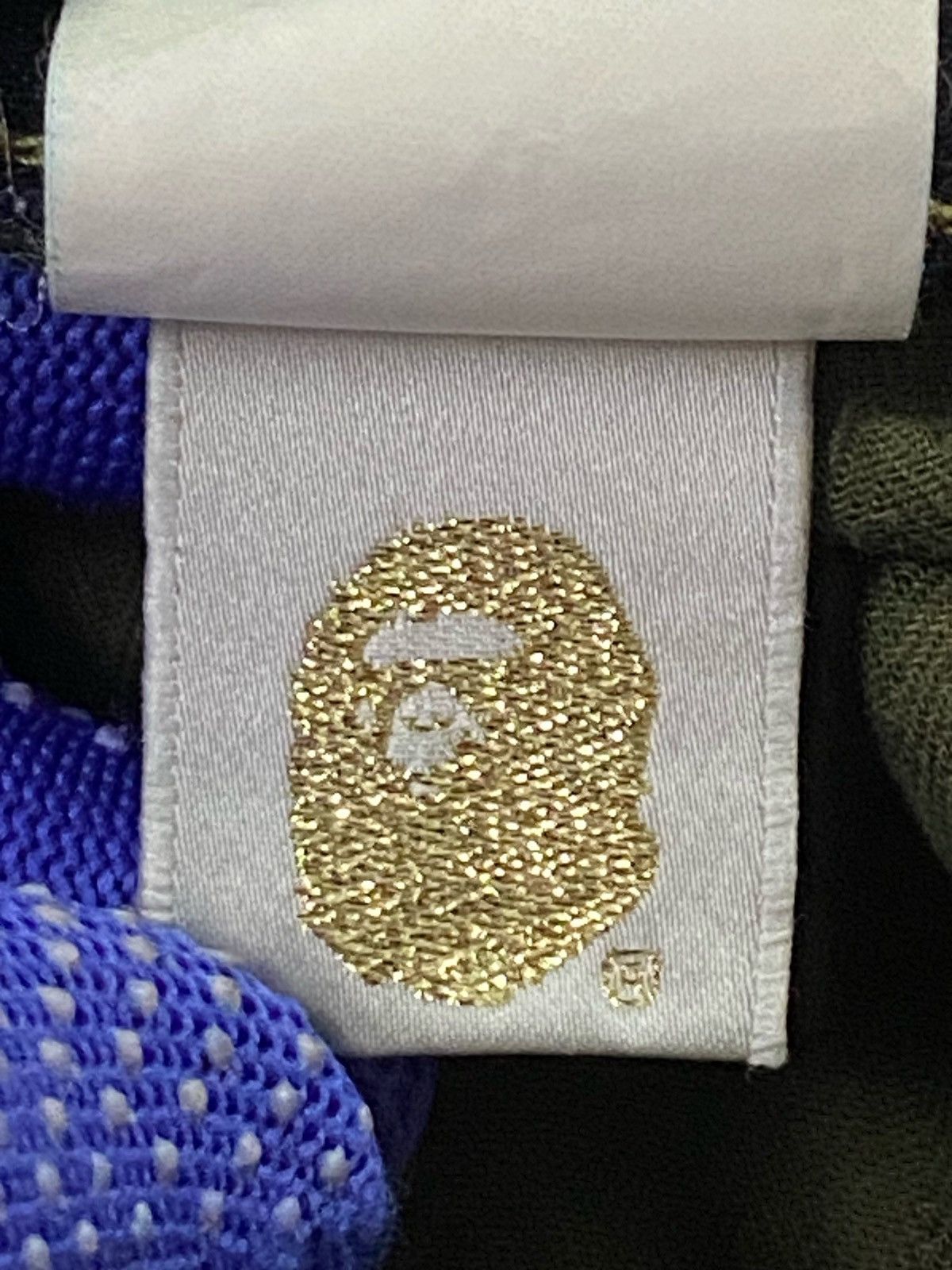 Bape Bapesta Embroidery Logo Denim Pants Size US 35 - 8 Thumbnail