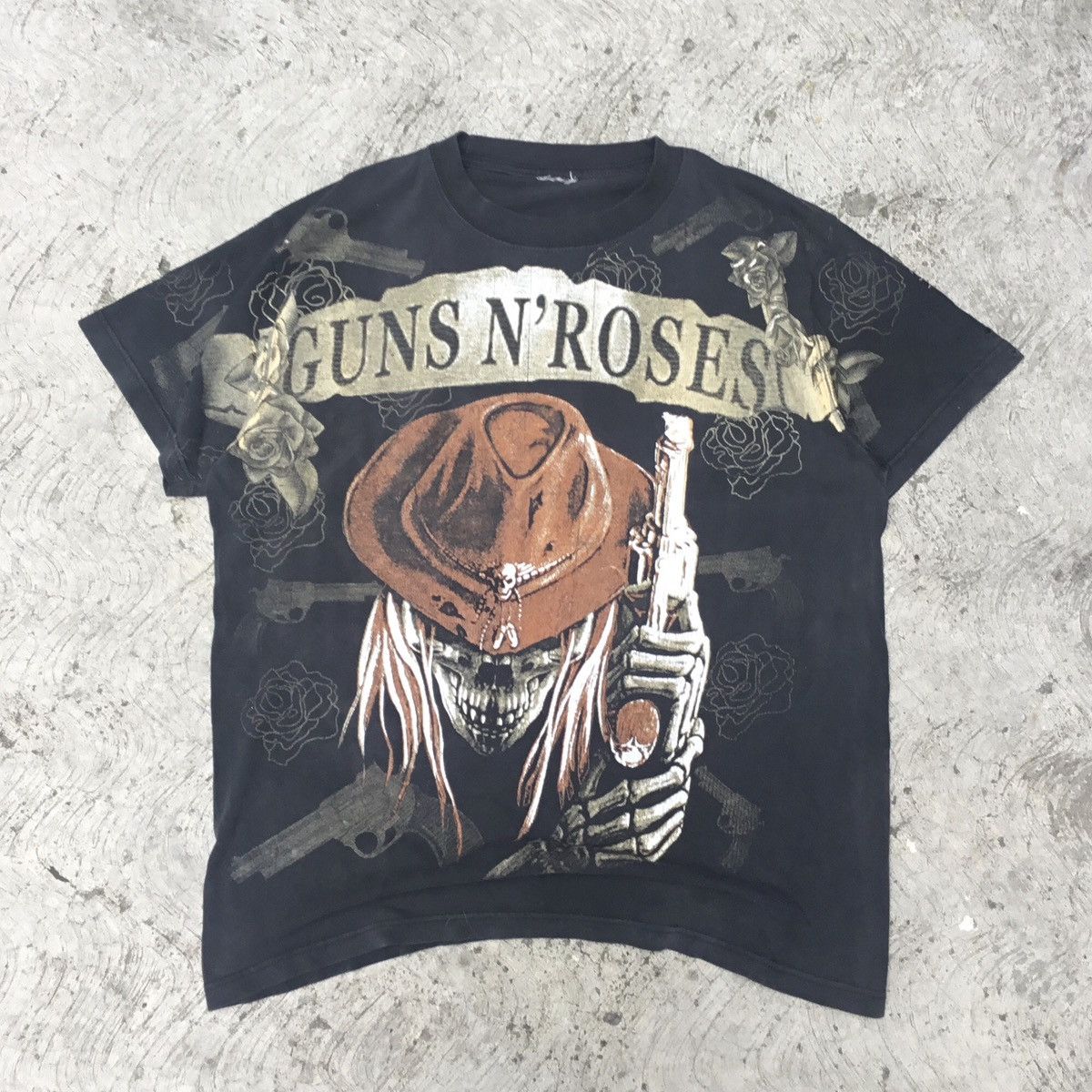 RARE Vintage Mexican Era Evil GunsN’Roses 90s Tee