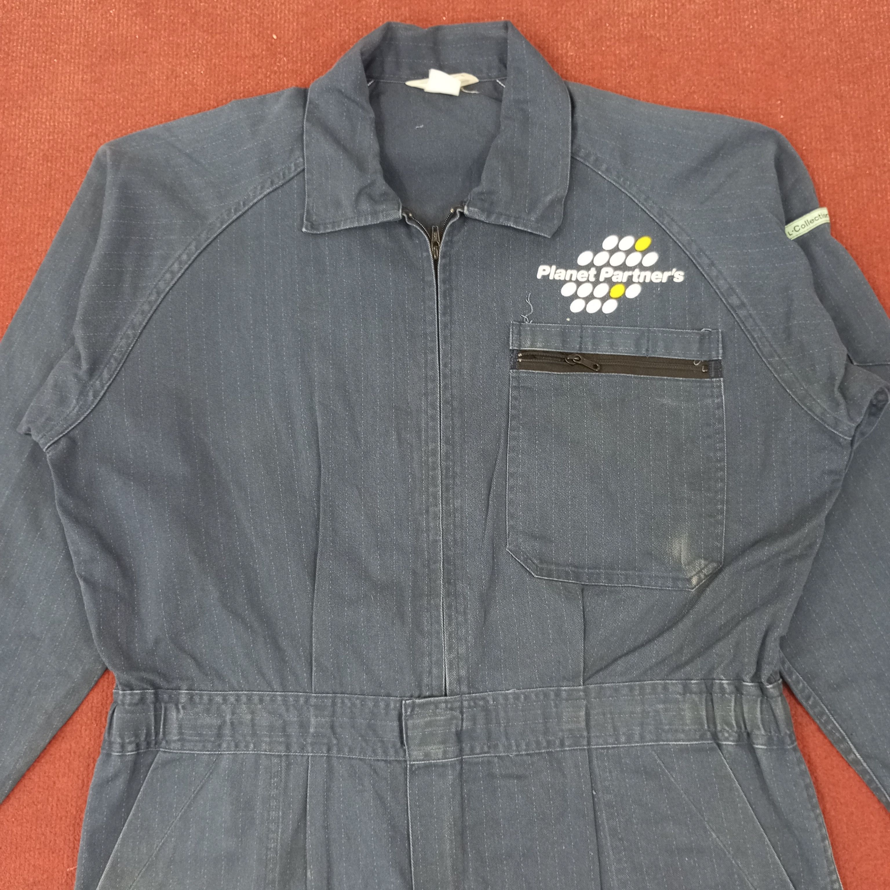 Vintage Planet Partner's Workwear Workers Coverall Jacket Size US L / EU 52-54 / 3 - 5 Thumbnail